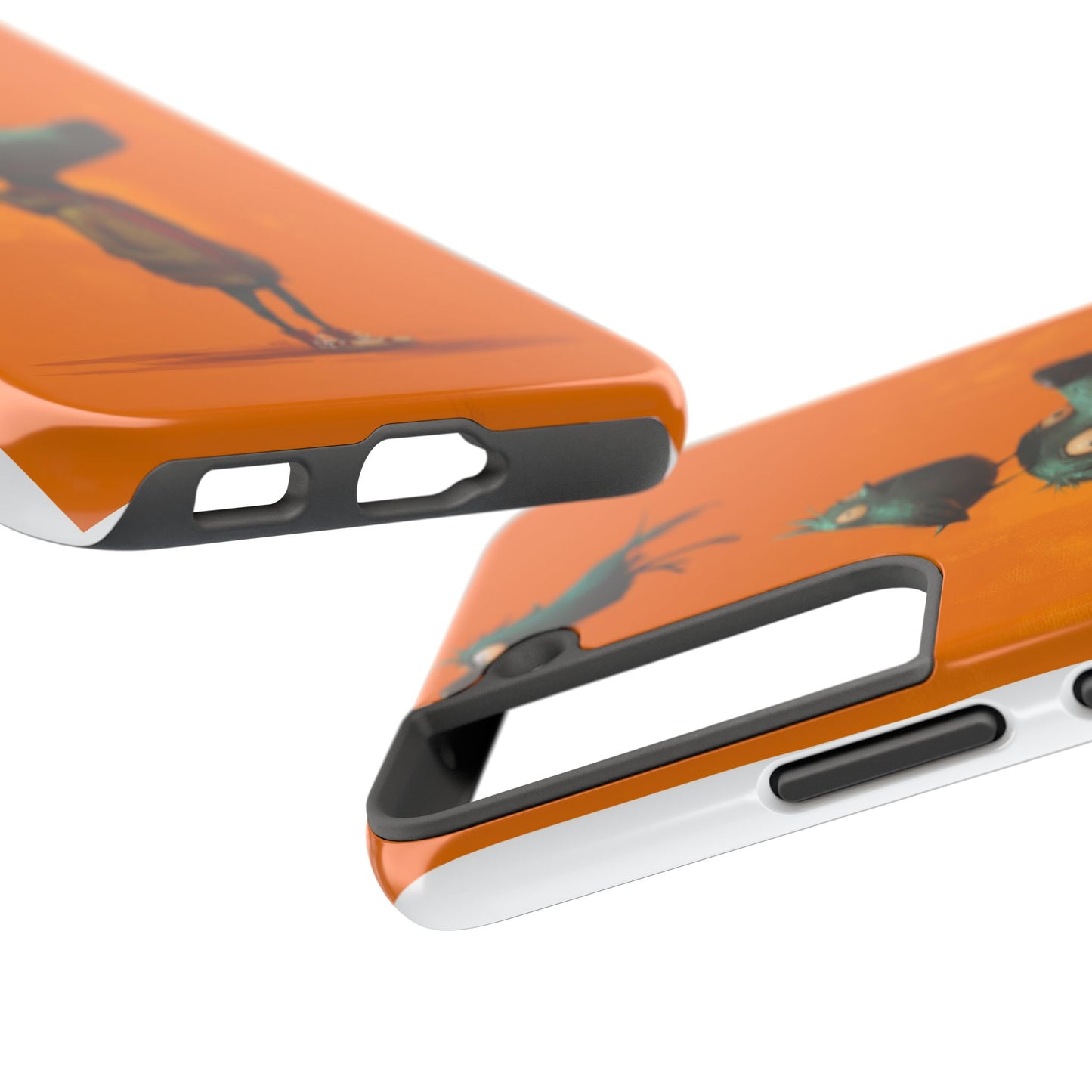 Fun Dog & Bird Tough Phone Cases - Quirky Animal Art for Pet Lovers