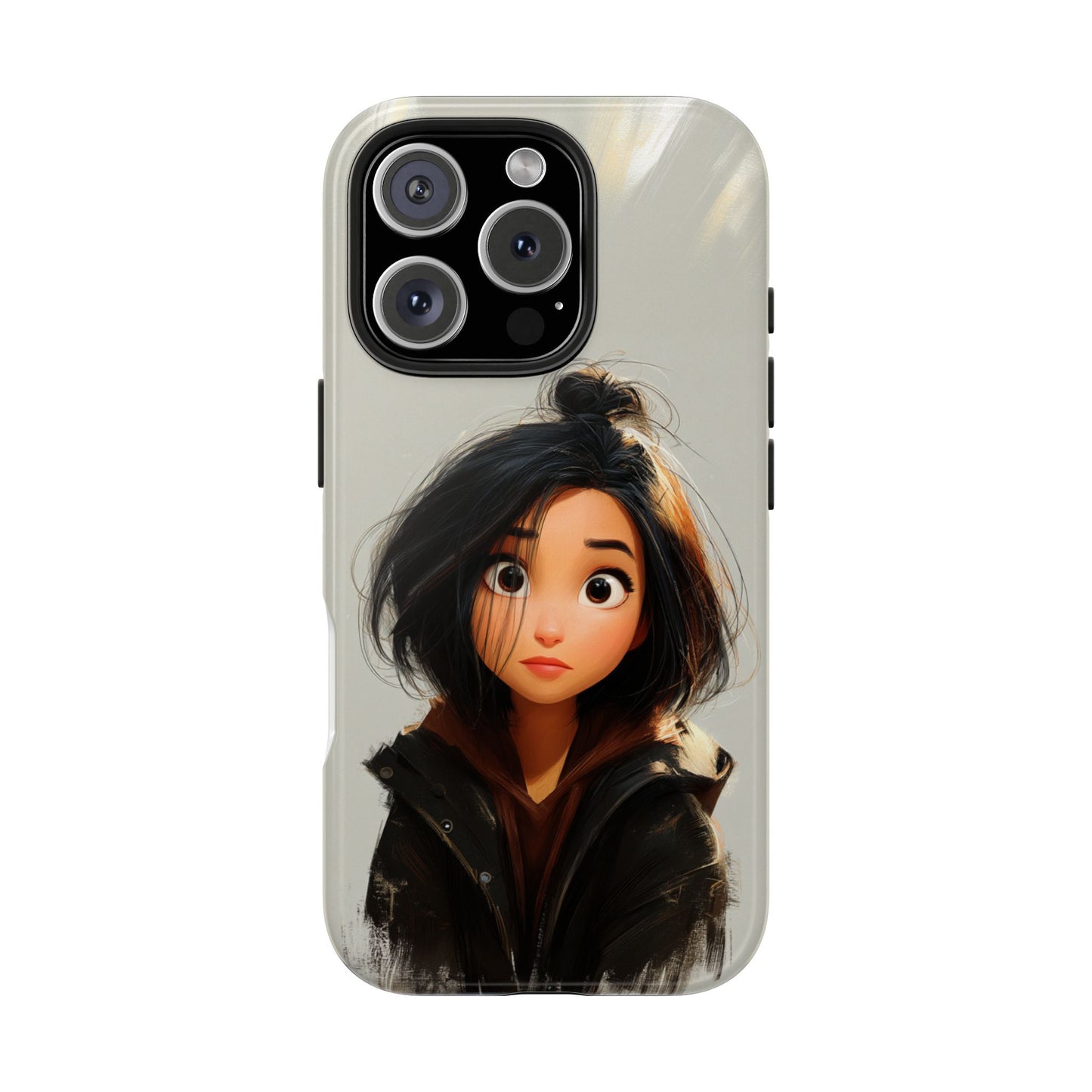 Artistic Tough Phone Case - Unique Design for Creative Souls
