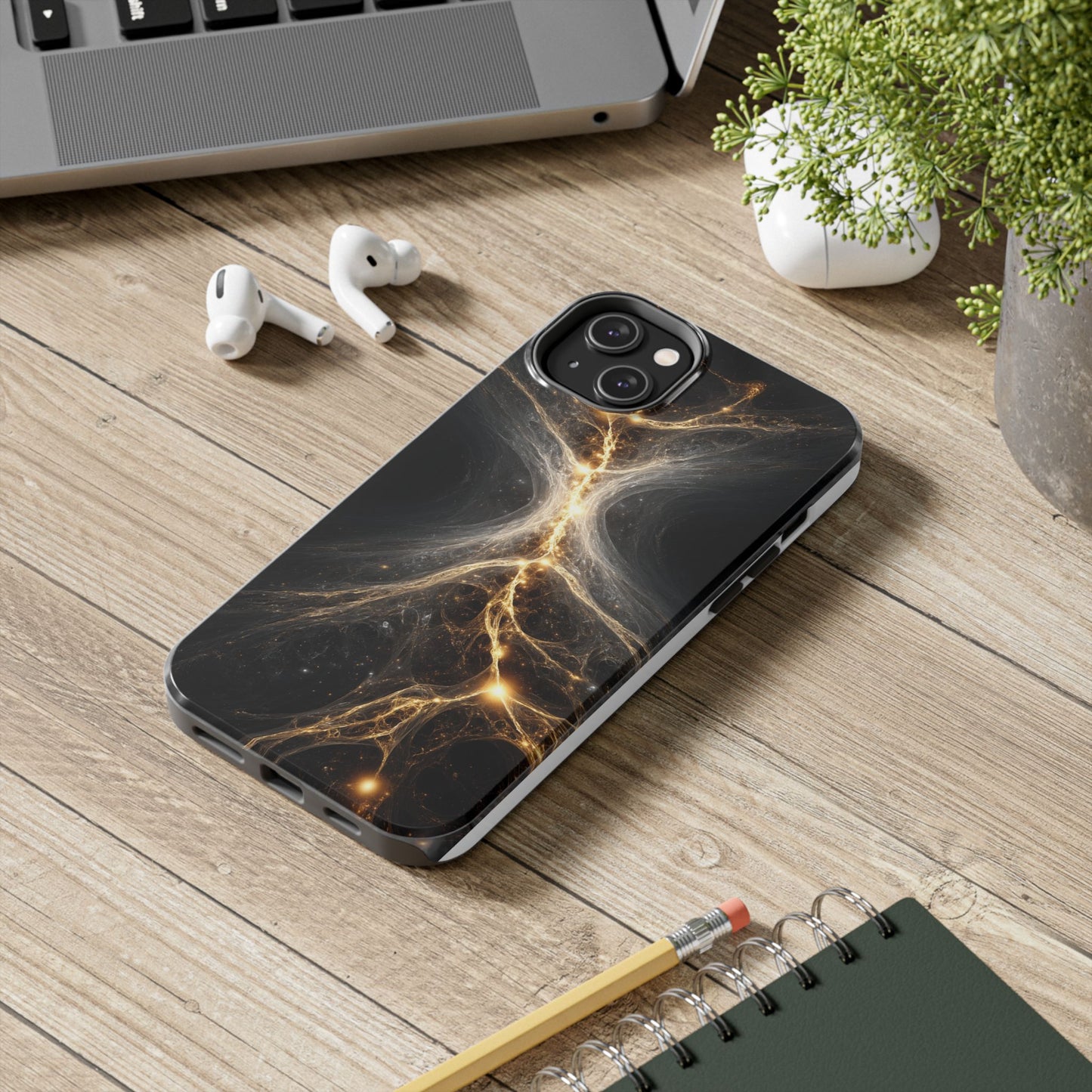 Cosmic Galaxy Tough Phone Case - Durable Protection with Astral Design