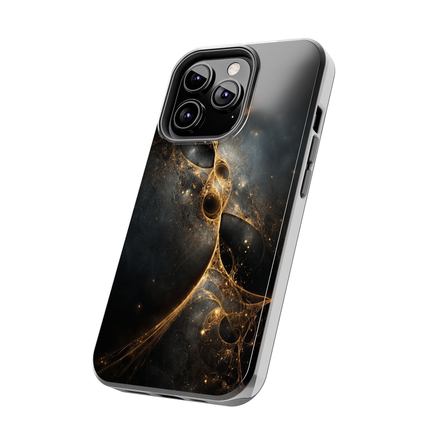 Galactic Elegance Tough Phone Case - Premium Protection for Cosmic Lovers