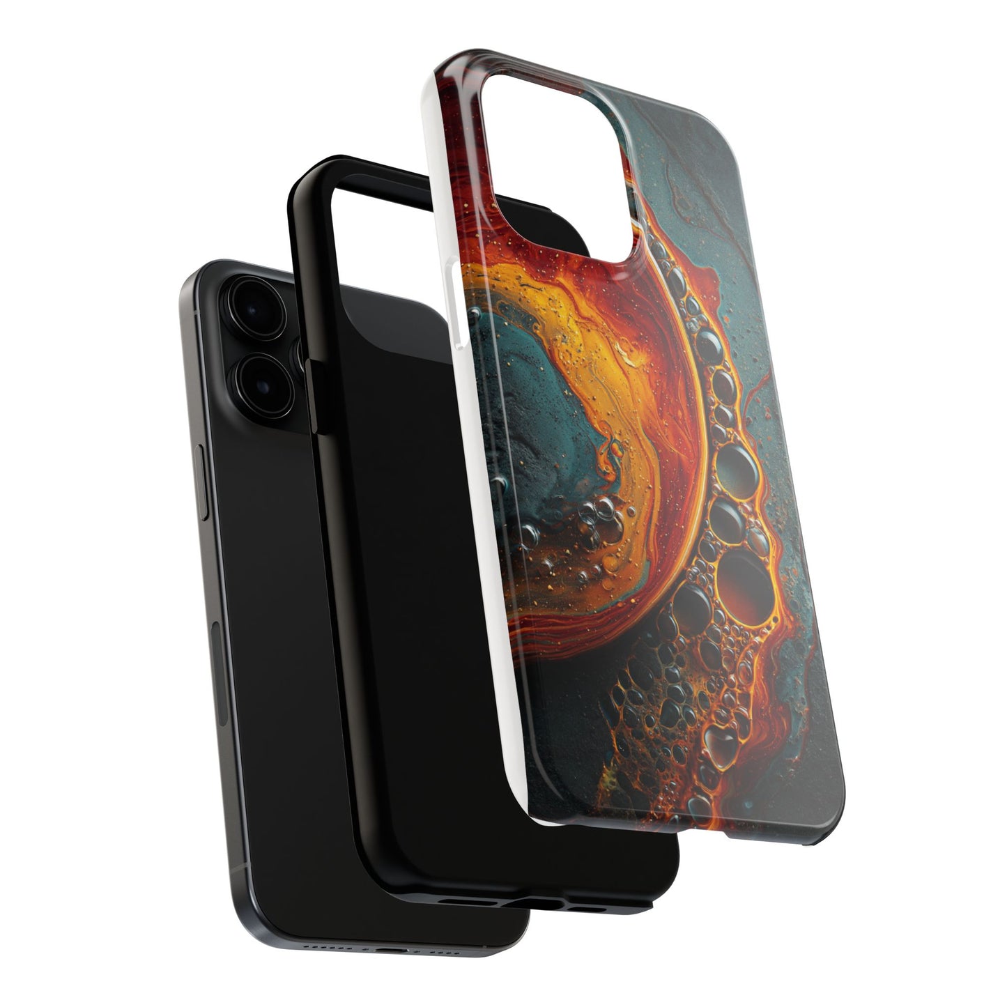 Vibrant Abstract Tough Phone Cases - Stylish Protection