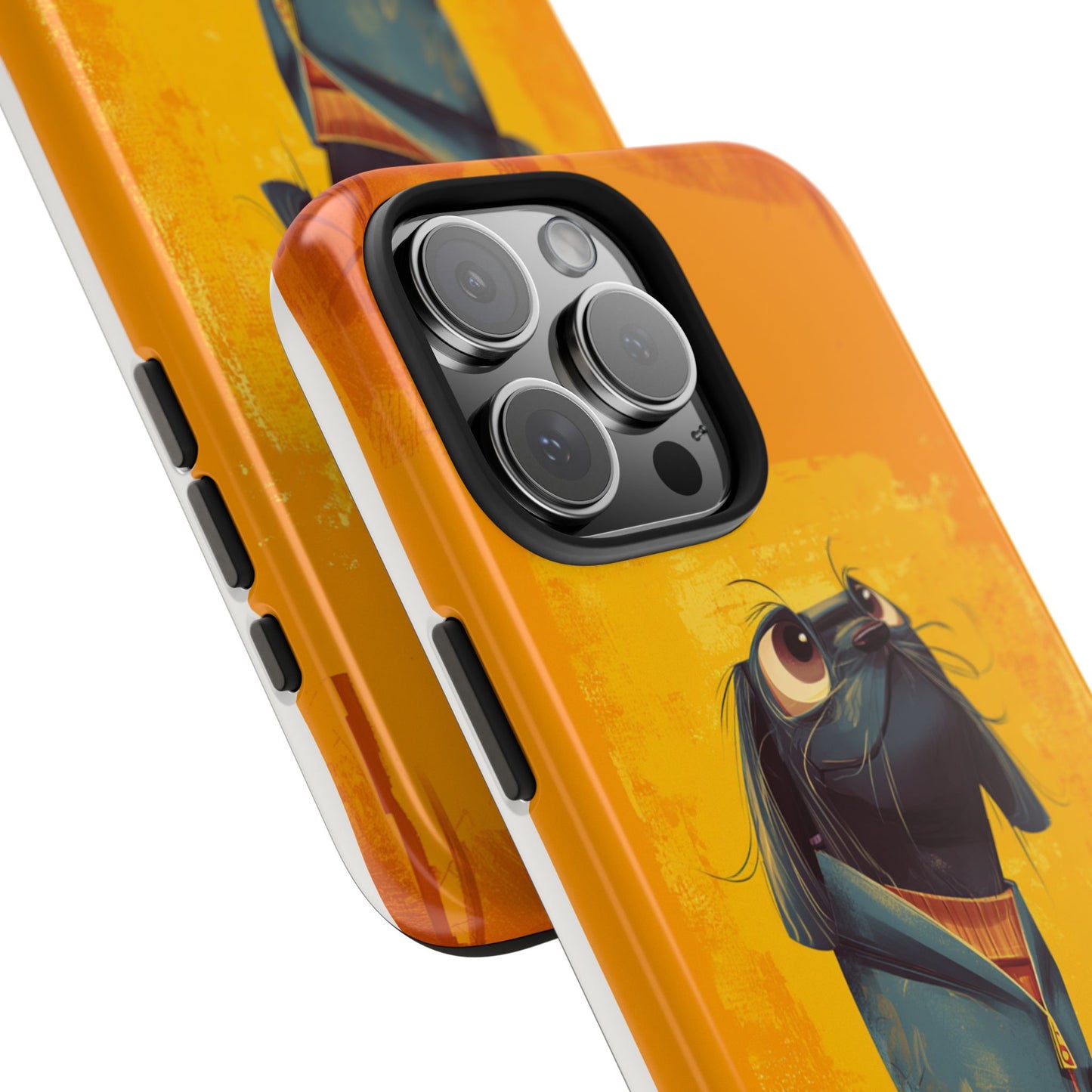 Fun Dog Art Tough Phone Case - Durable Pet Lover Gift