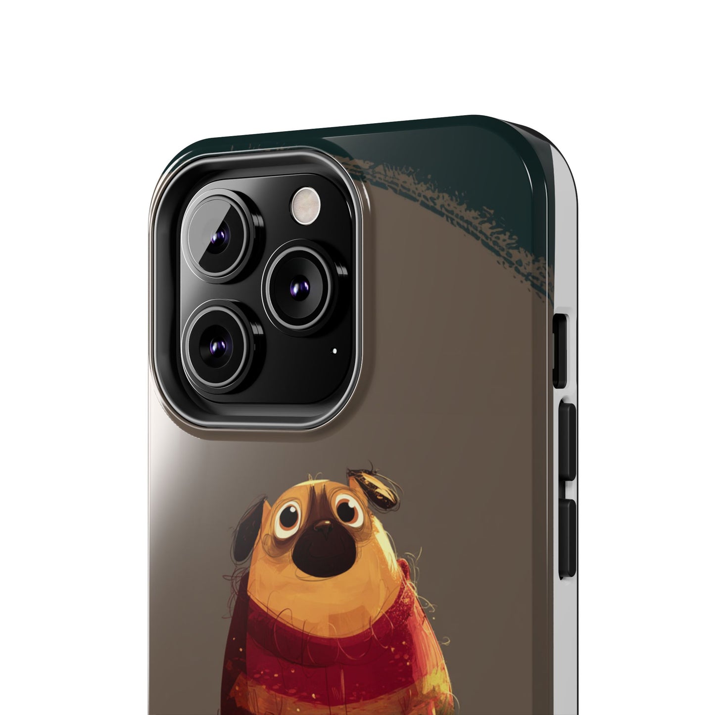 Cute Pug Tough Phone Case - Durable & Stylish Protection for Pet Lovers