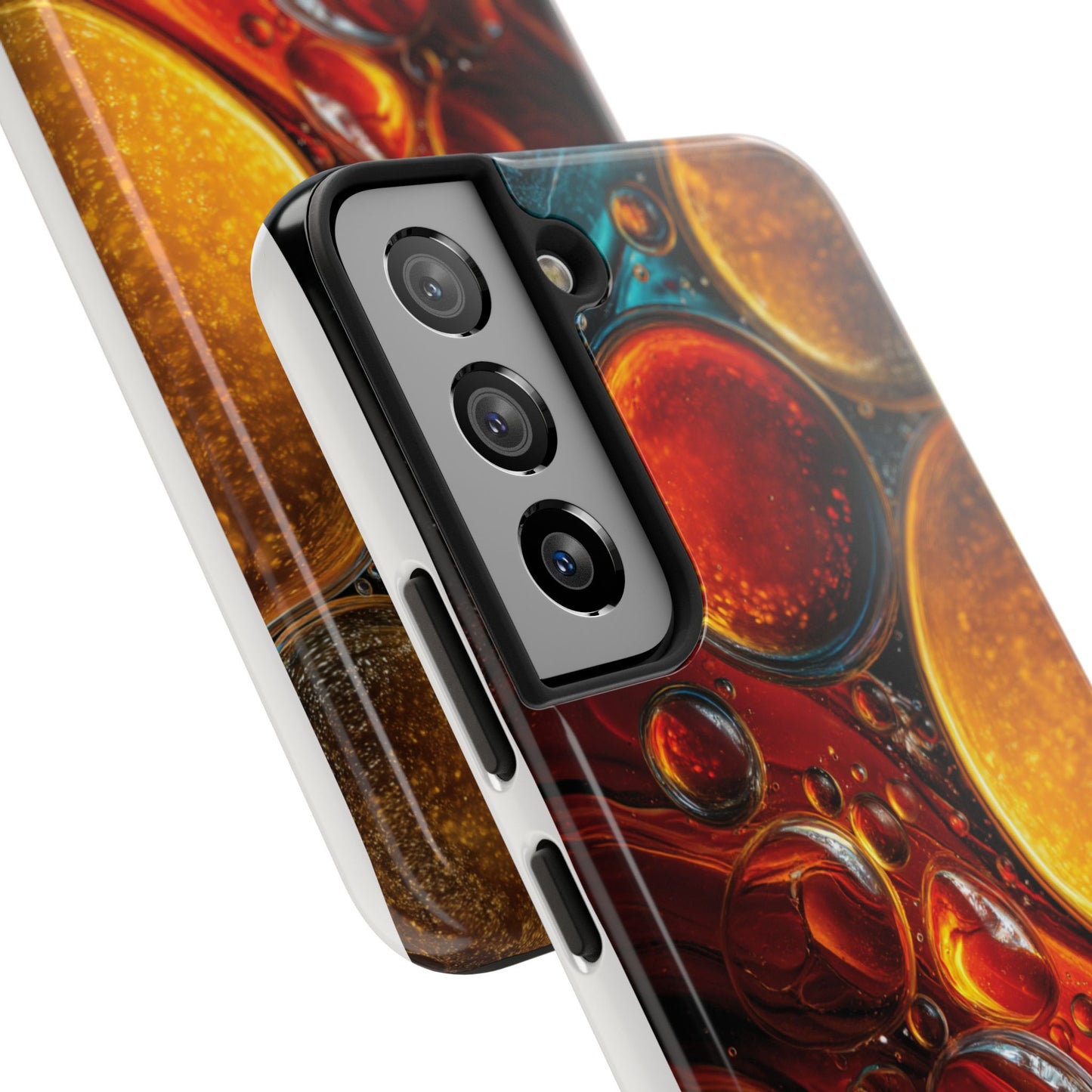 Vibrant Abstract Tough Phone Case - Protective Cover with Colorful Design