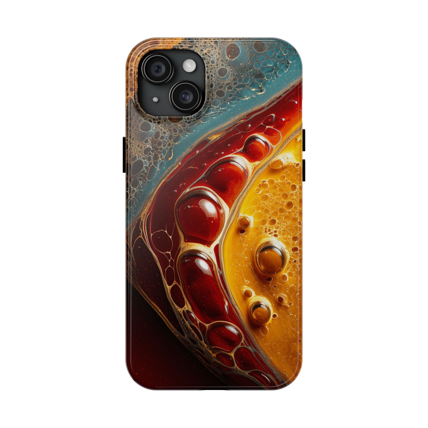 Vibrant Abstract Tough Phone Case - Colorful Protection for Your Device