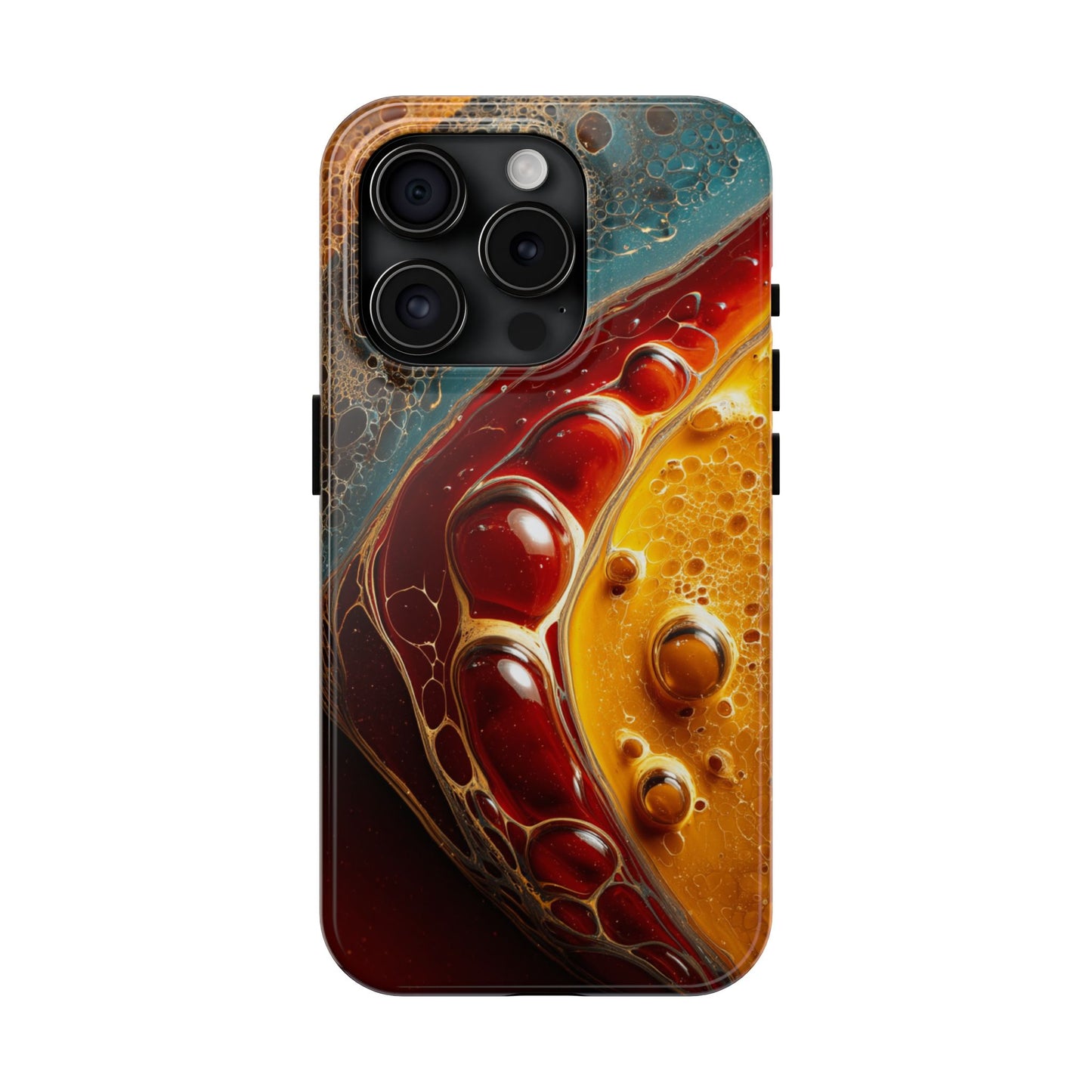 Vibrant Abstract Tough Phone Case - Colorful Protection for Your Device