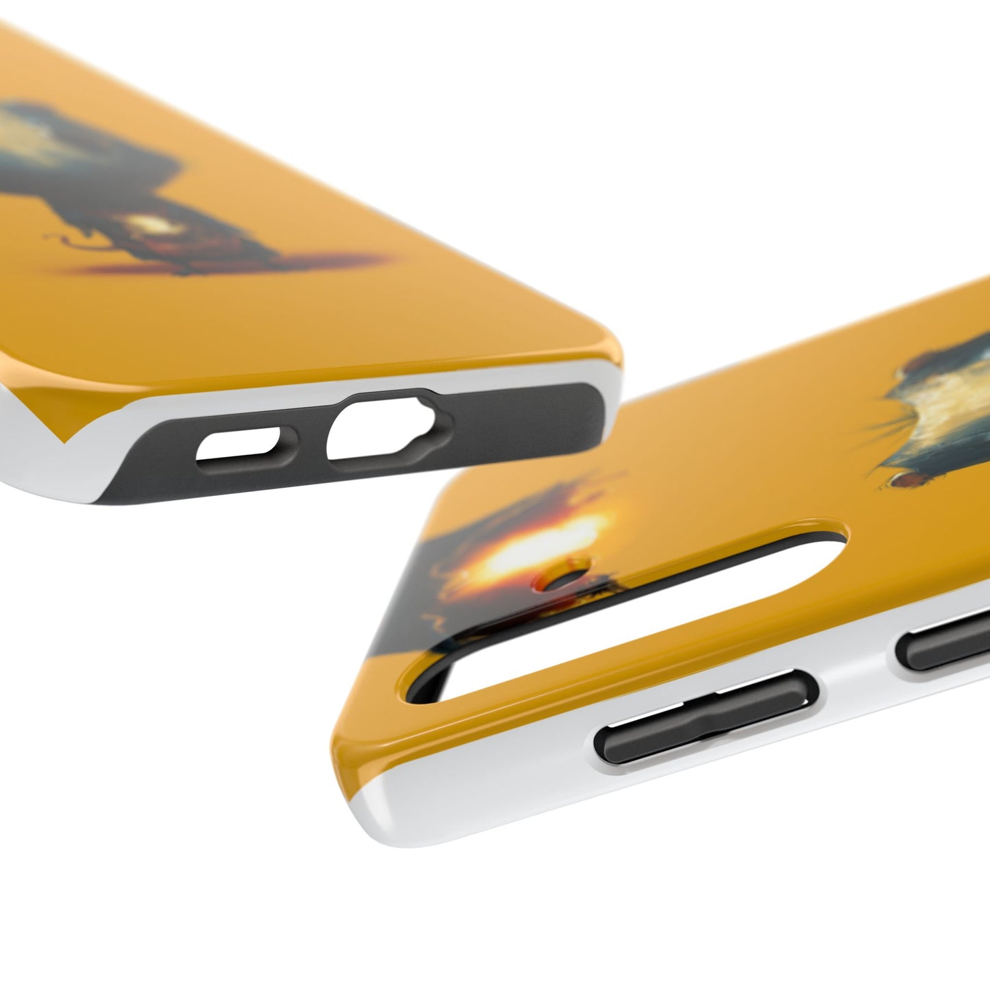 Whimsical Tough Phone Case | Cute Character Design for Animal Lovers