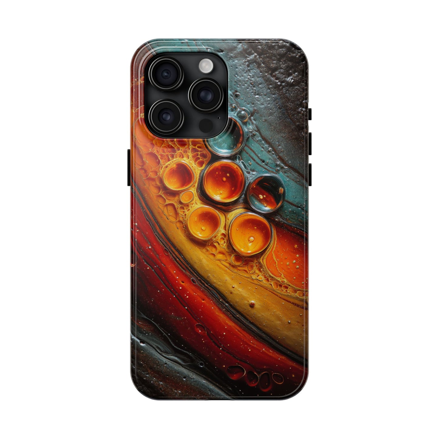 Artistic Tough Phone Case - Unique Abstract Design for Durable Protection