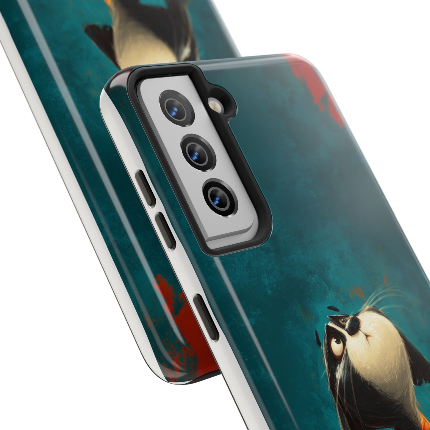 Whimsical Dog Tough Phone Case - Perfect for Pet Lovers!