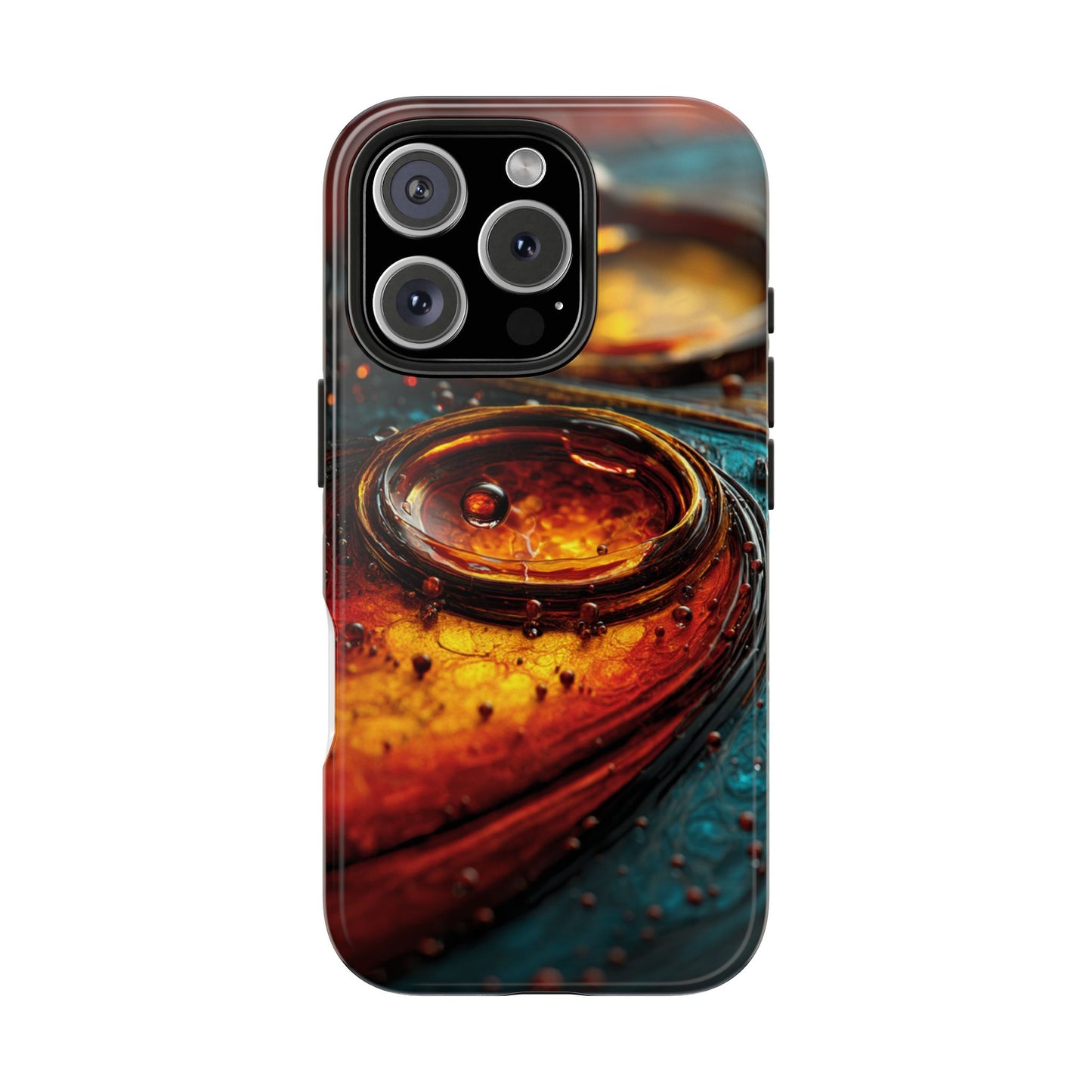 Artistic Tough Phone Case – Abstract Colorful Design for Unique Protection
