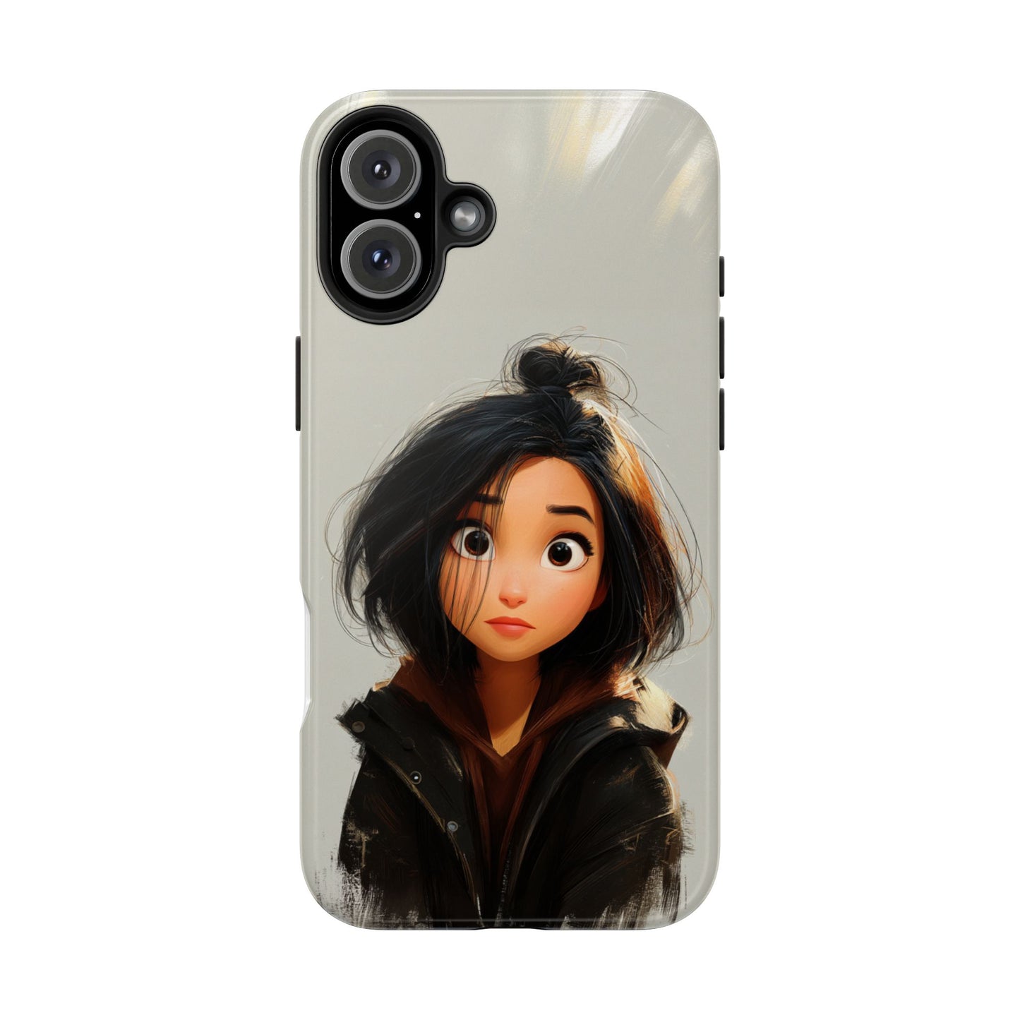 Artistic Tough Phone Case - Unique Design for Creative Souls
