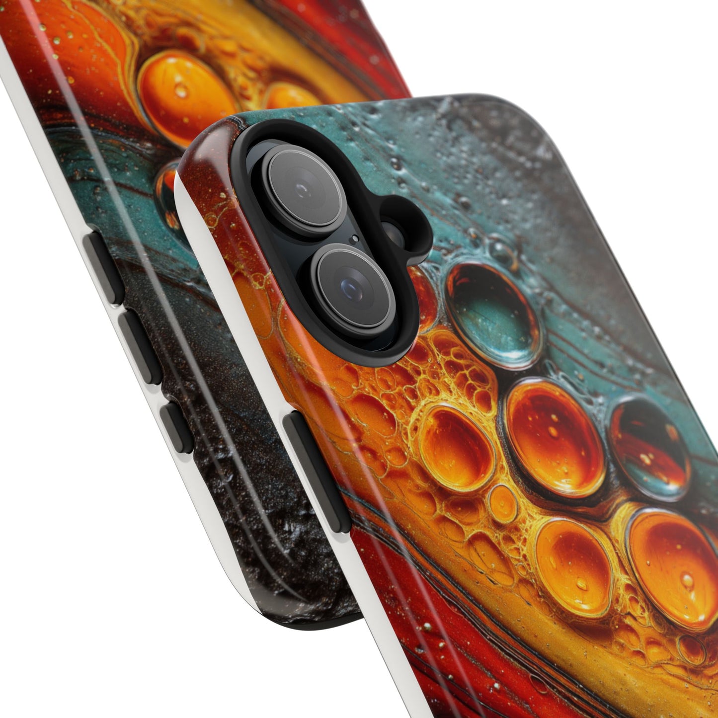 Artistic Tough Phone Case - Unique Abstract Design for Durable Protection