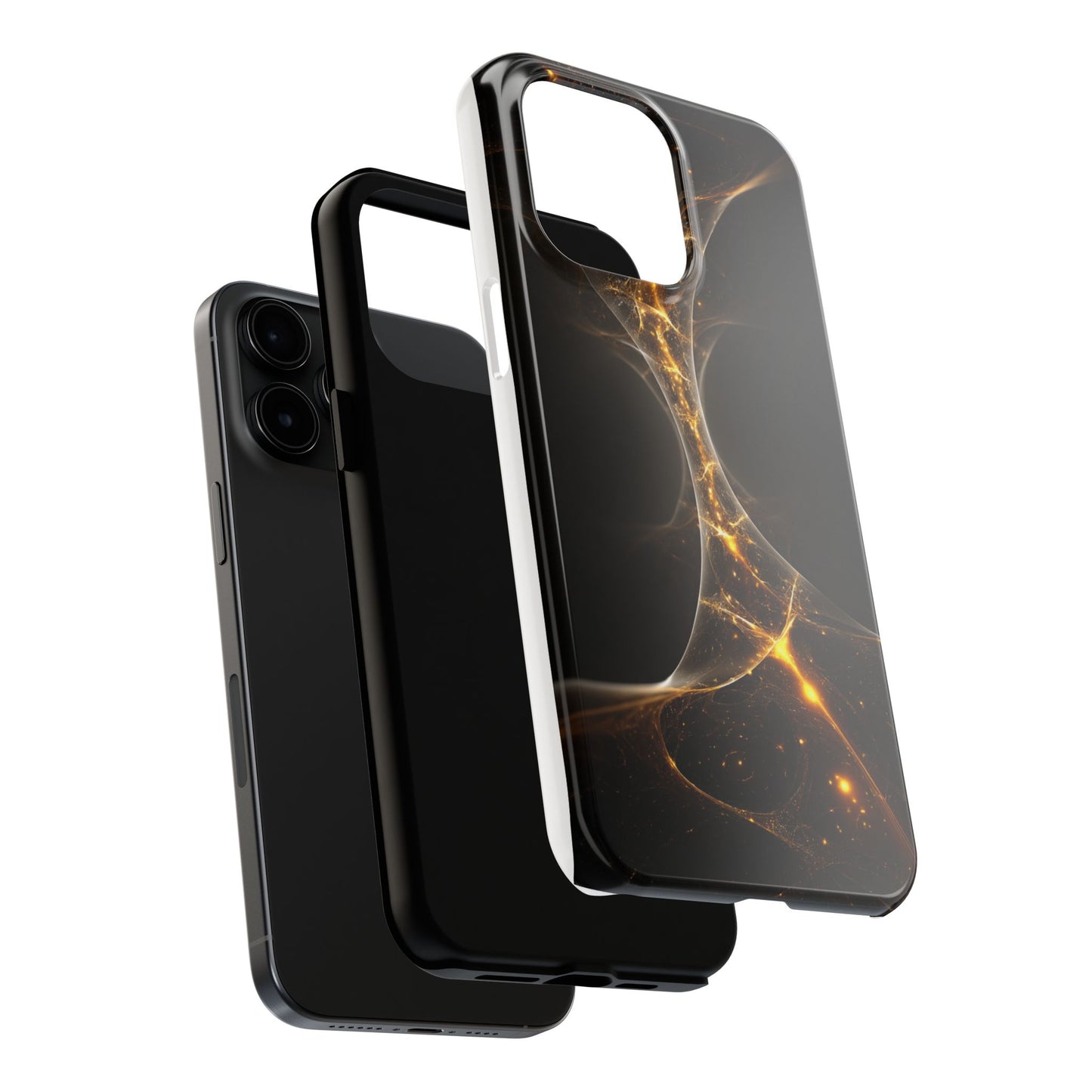 Cosmic Glow Tough Phone Case - Durable Protection with Stellar Design