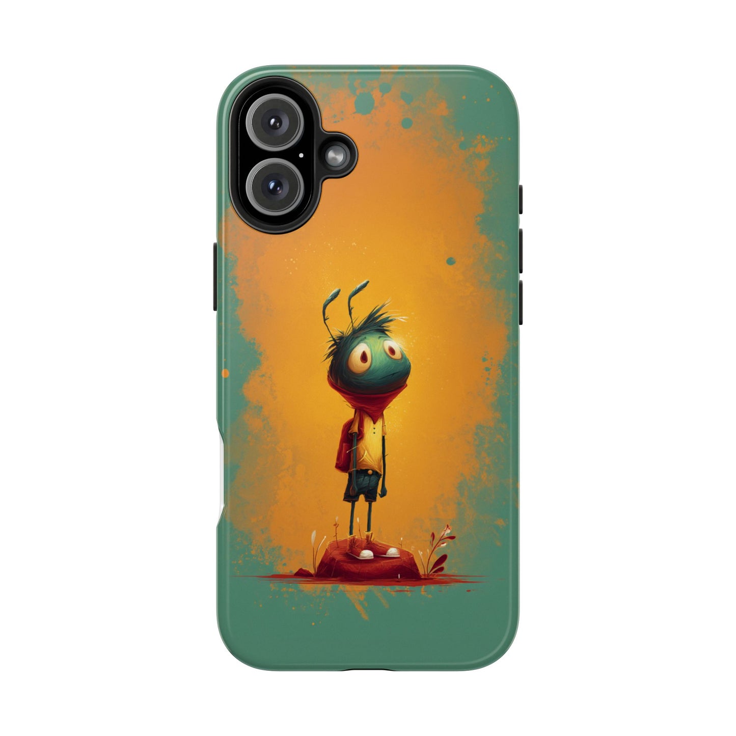 Whimsical Tough Phone Cases for Kids – Vibrant Character Design
