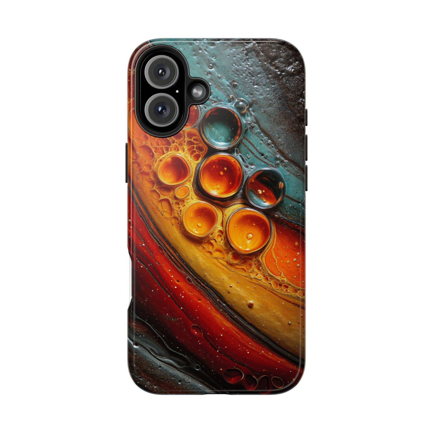 Artistic Tough Phone Case - Unique Abstract Design for Durable Protection
