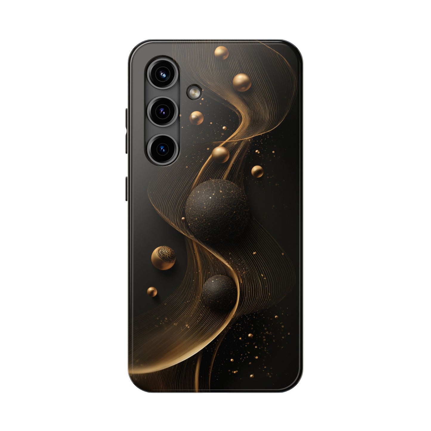Elegant Abstract Galaxy Tough Phone Case - Perfect for Cosmic Art Lovers