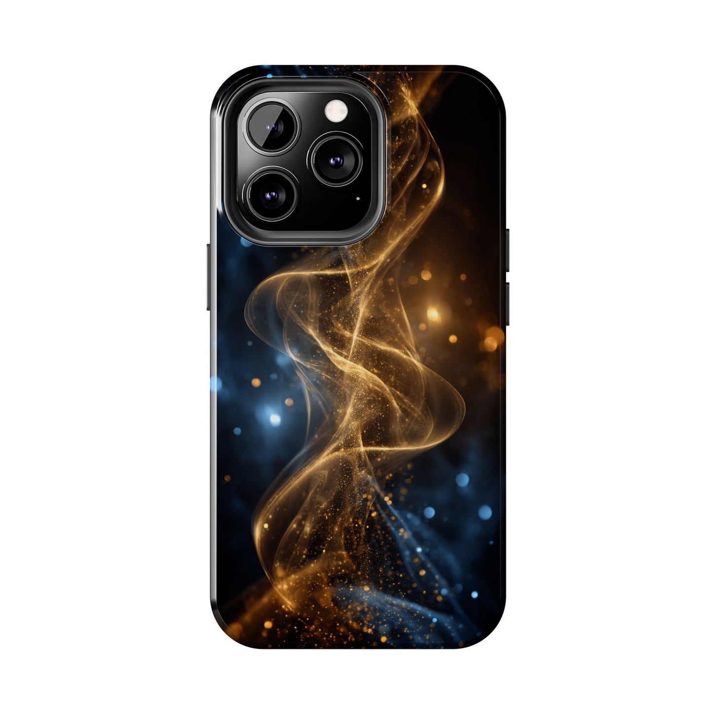 Stylish Tough Phone Cases with Sparkling Swirls Design