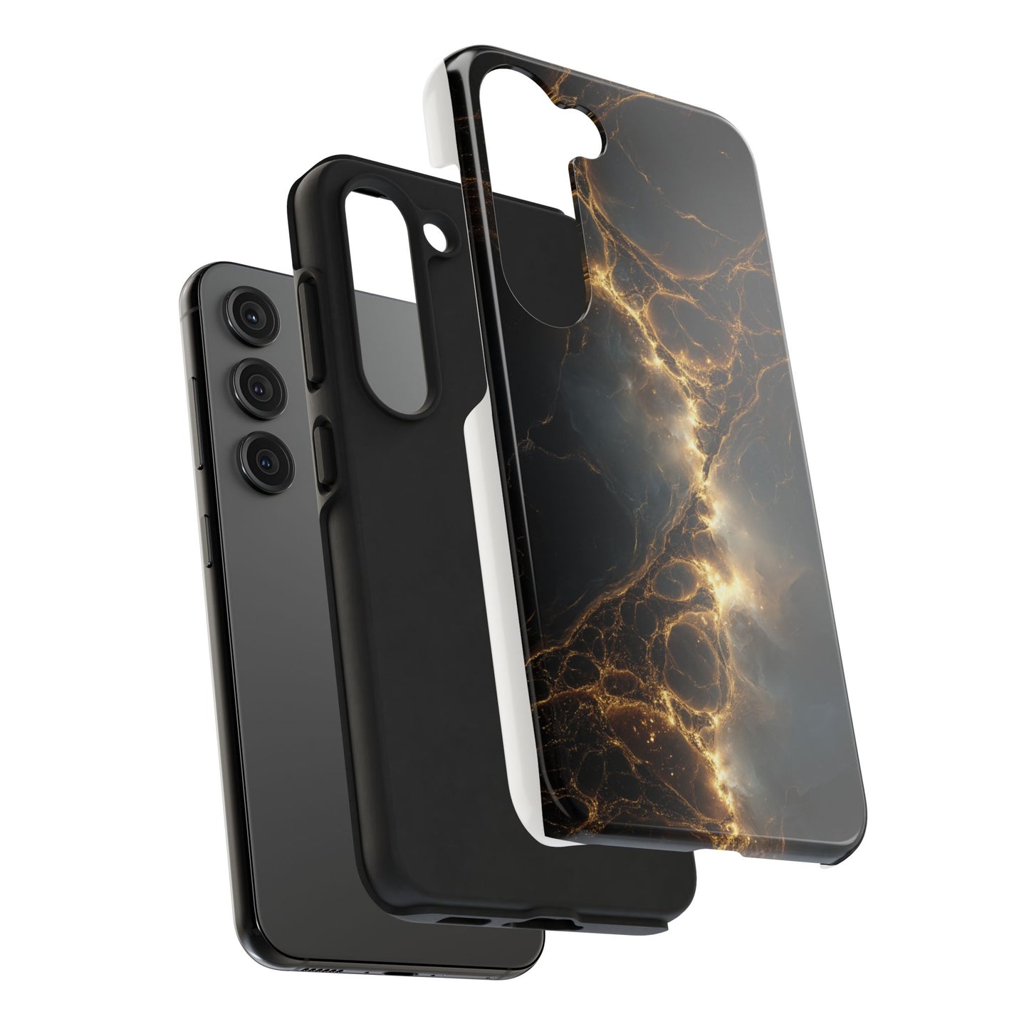 Galaxy Glow Tough Phone Case - Durable Design for Astronomical Vibes