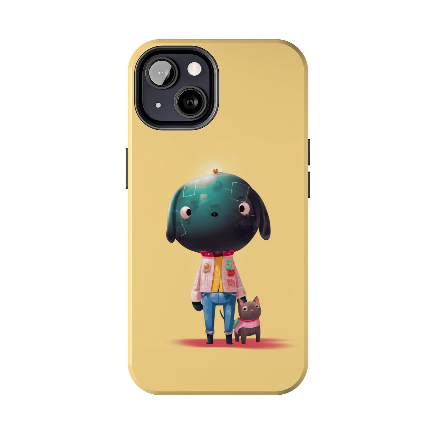 Cute Dog-Themed Tough Phone Cases for Pet Lovers - Durable Protection & Whimsical Design