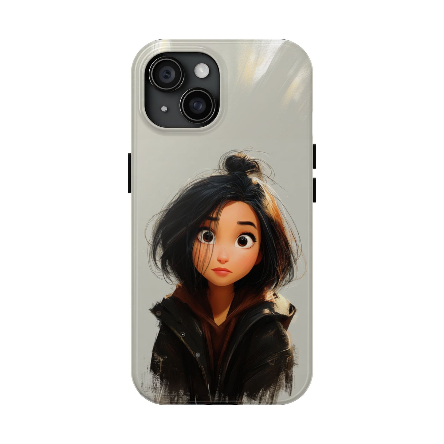 Artistic Tough Phone Case - Unique Design for Creative Souls