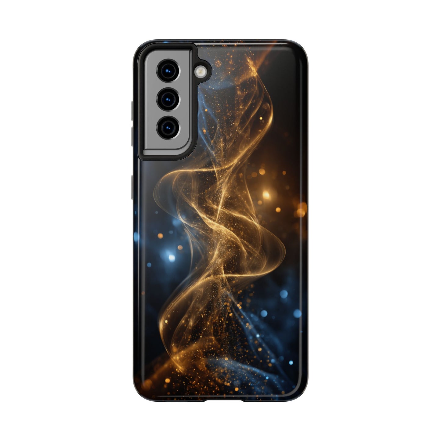 Stylish Tough Phone Cases with Sparkling Swirls Design