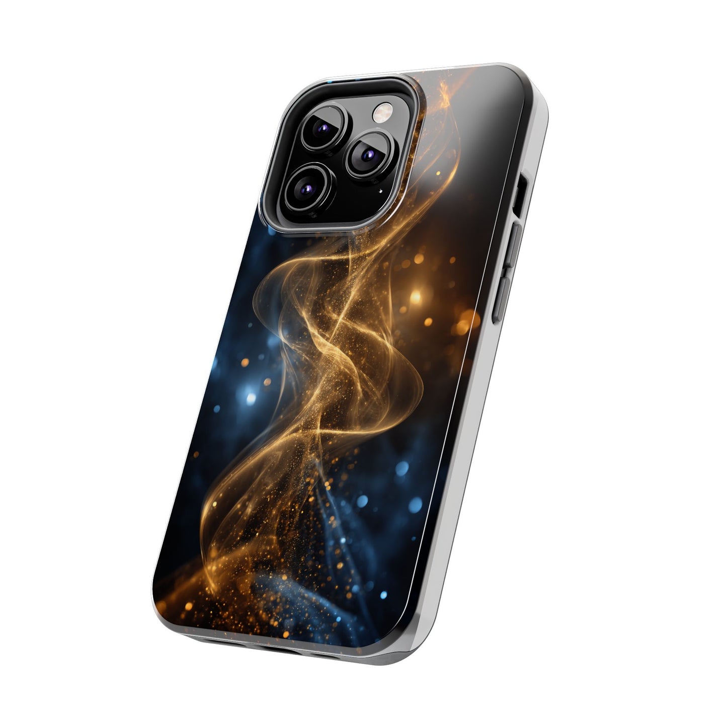 Stylish Tough Phone Cases with Sparkling Swirls Design