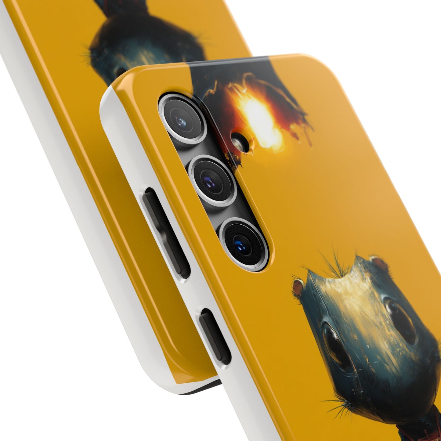Whimsical Tough Phone Case | Cute Character Design for Animal Lovers