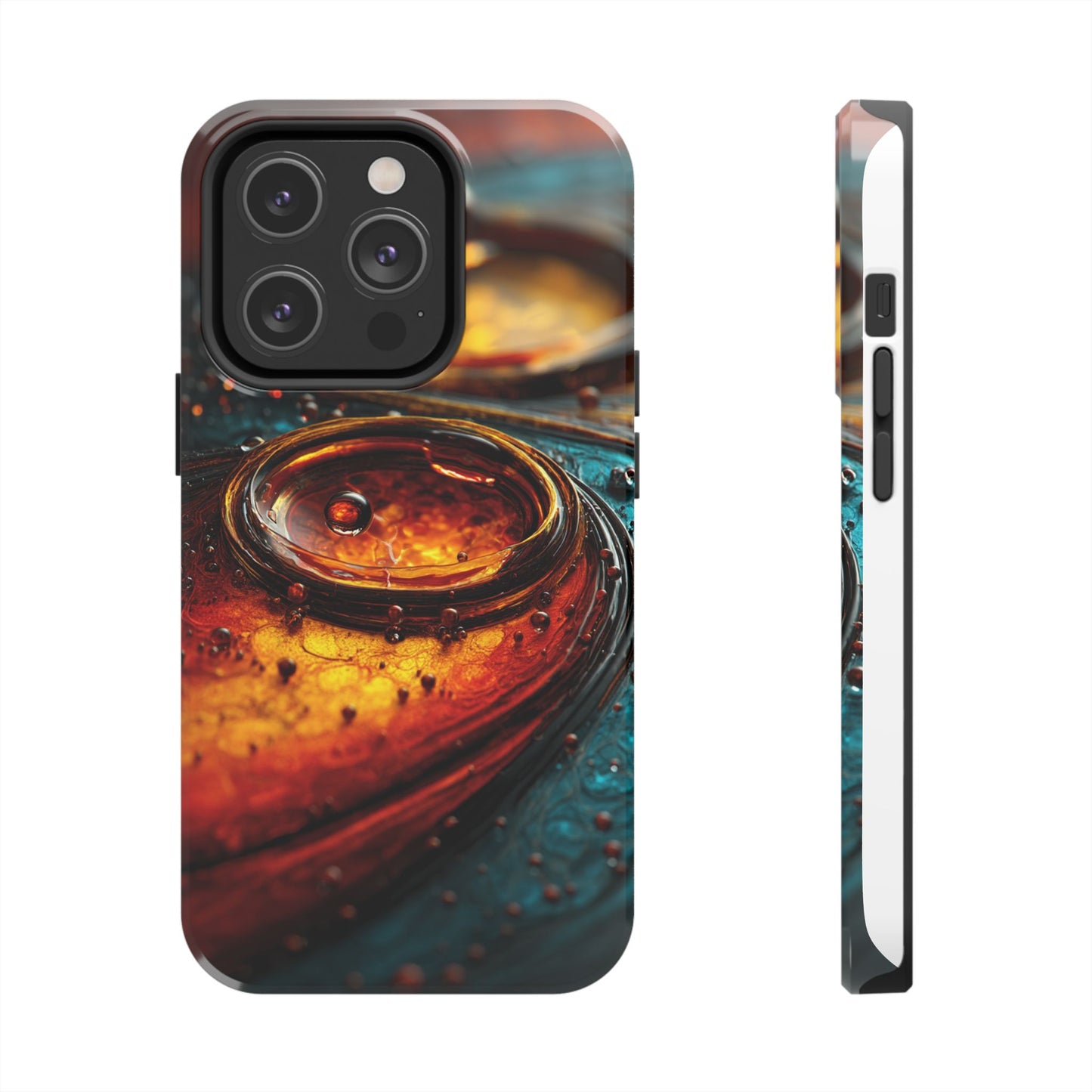 Artistic Tough Phone Case – Abstract Colorful Design for Unique Protection