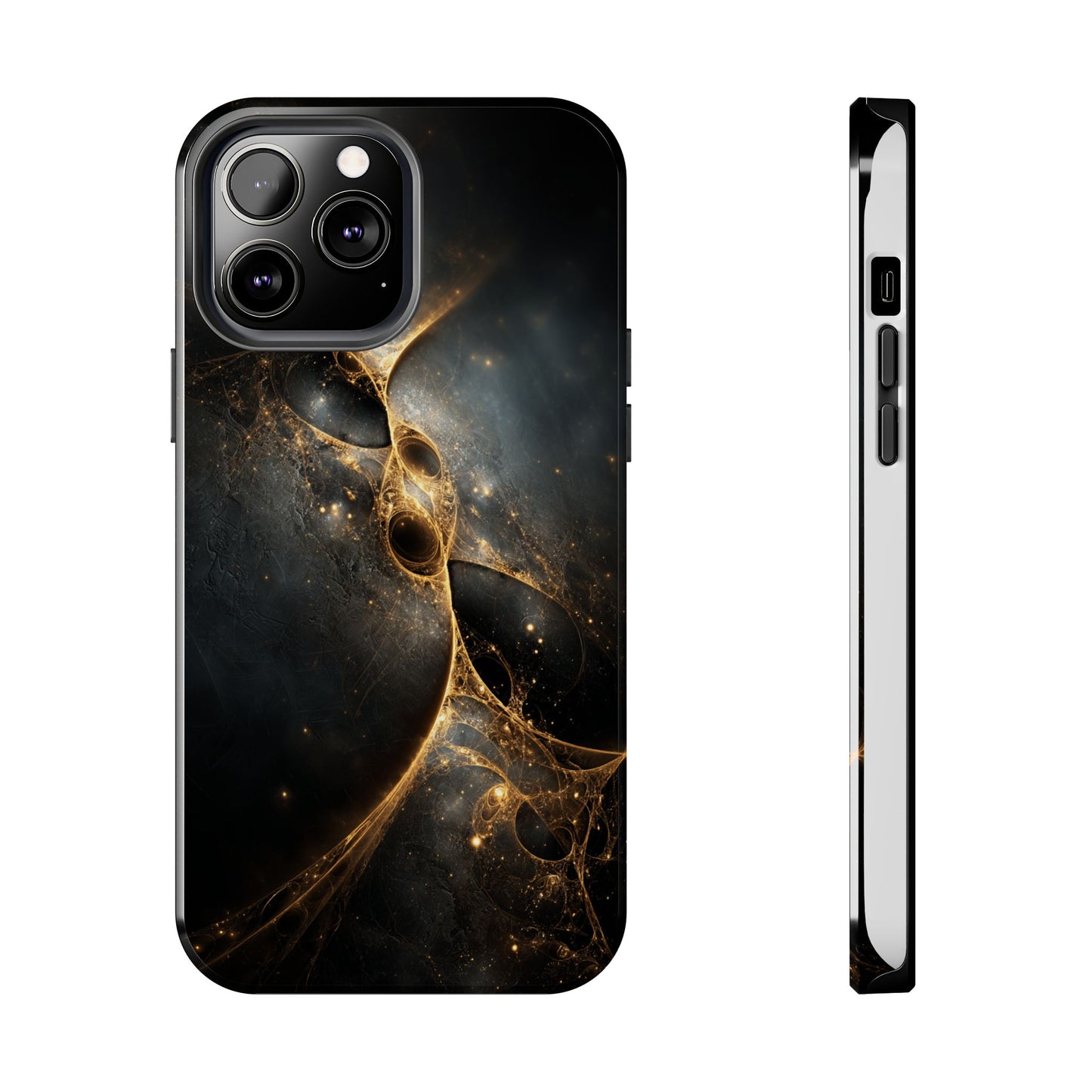 Galactic Elegance Tough Phone Case - Premium Protection for Cosmic Lovers