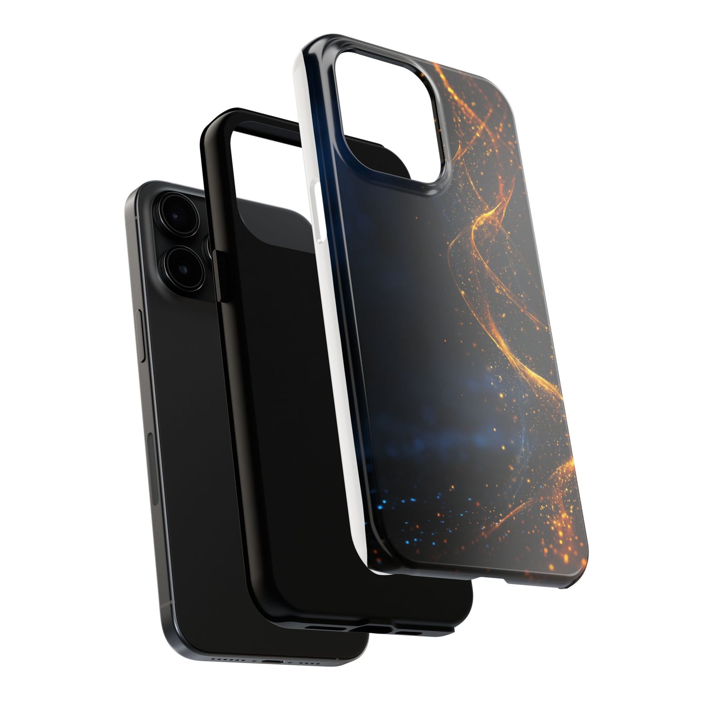 Galaxy Sparkle Tough Phone Case - Durable Protection with Elegant Design