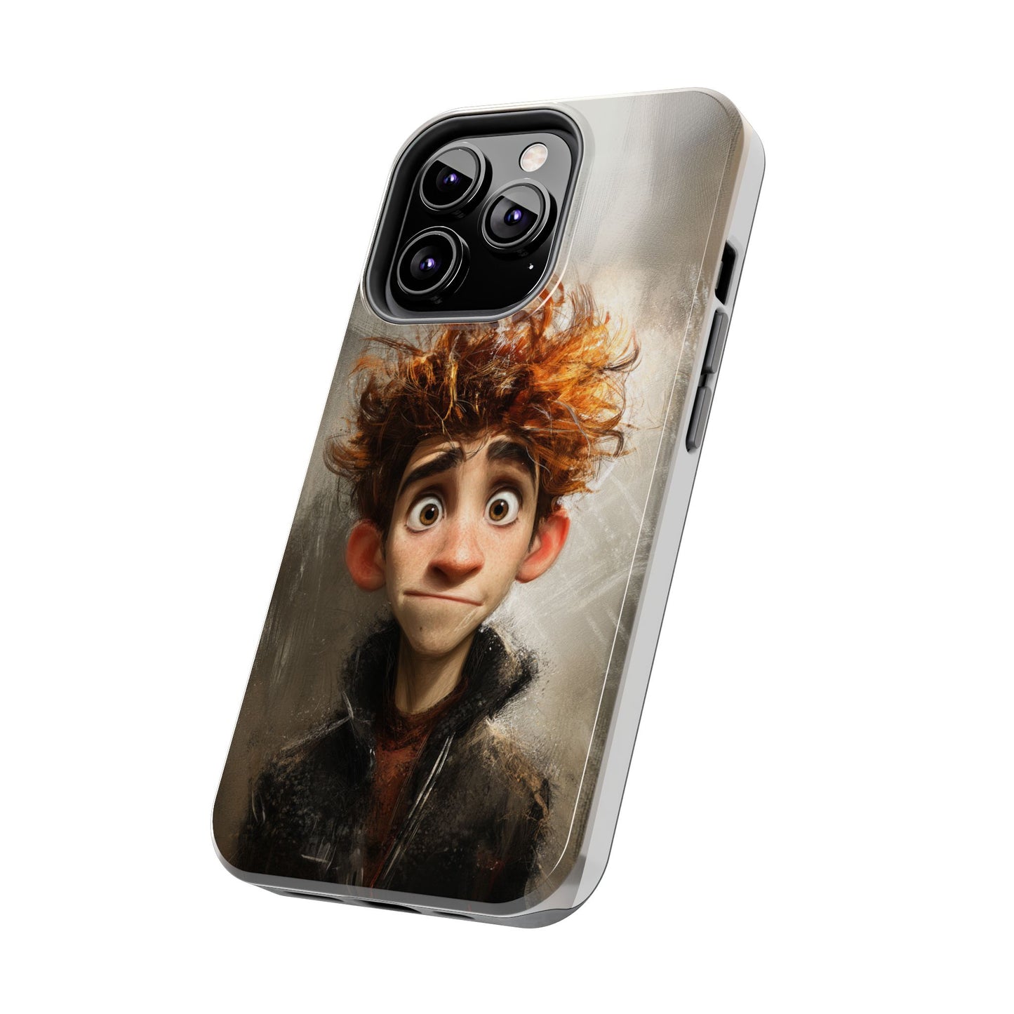 Whimsical Tough Phone Case – Unique Art Design for Creative Souls