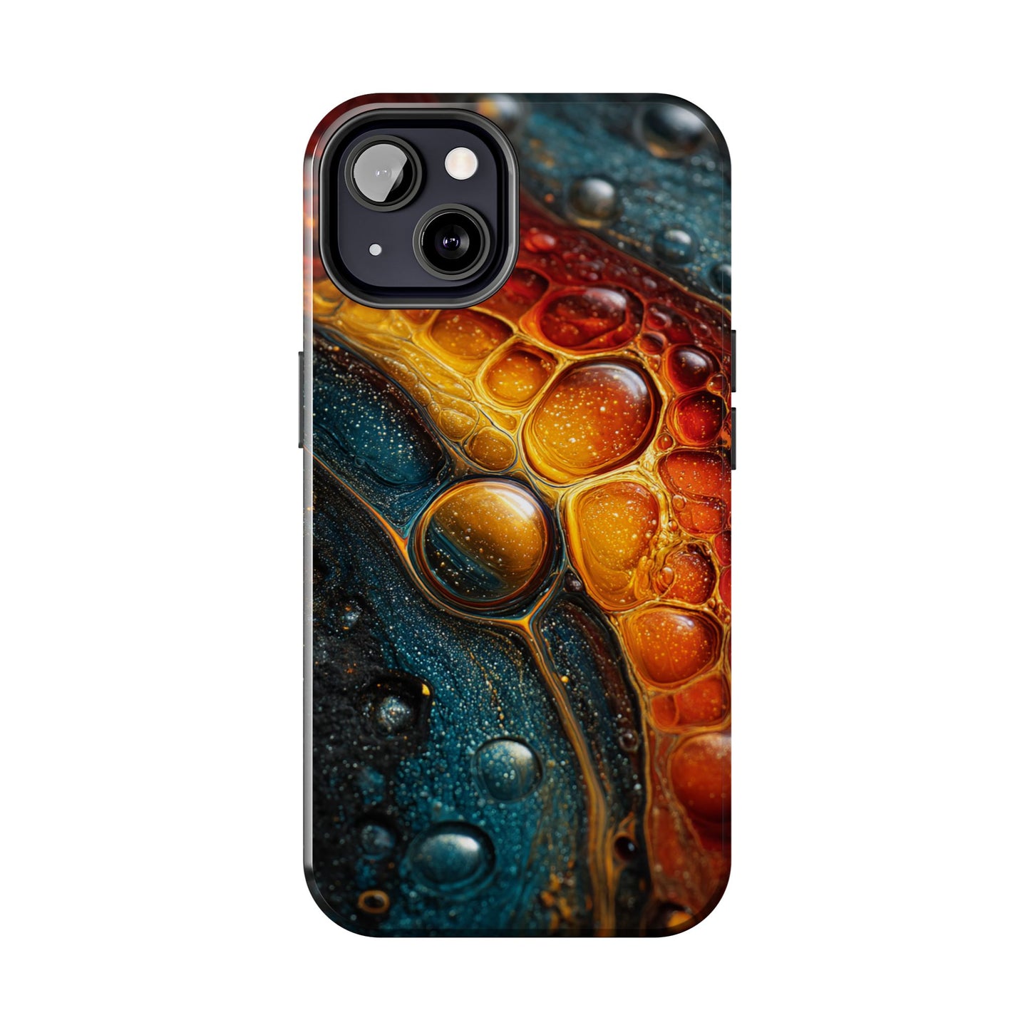 Abstract Art Tough Phone Case - Colorful Design for Stylish Protection