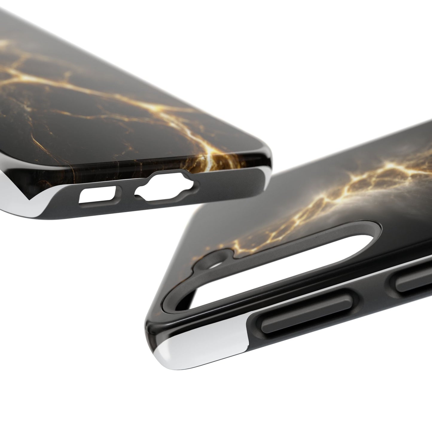 Lightning Bolt Tough Phone Case - Durable & Stylish Protection