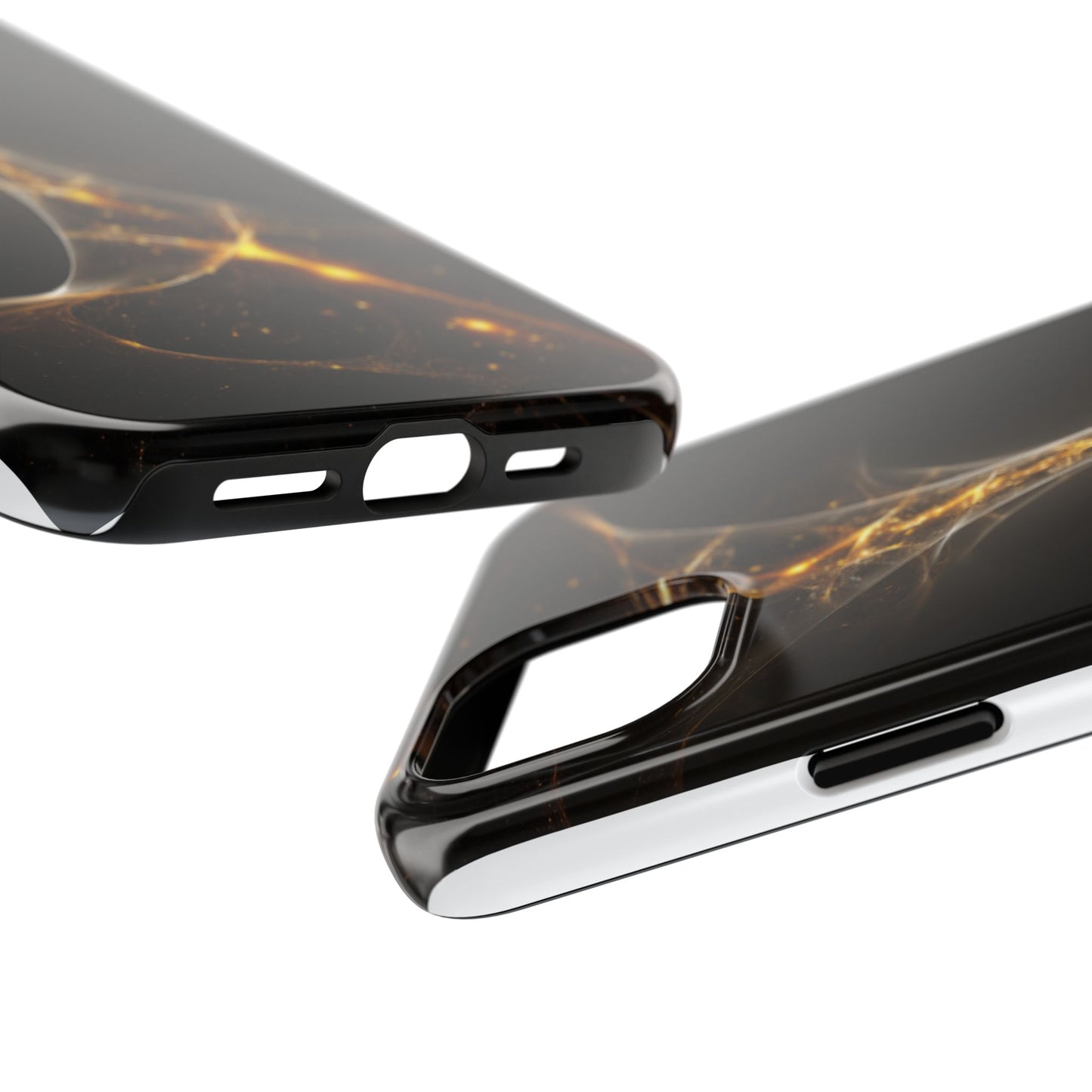 Cosmic Glow Tough Phone Case - Durable Protection with Stellar Design