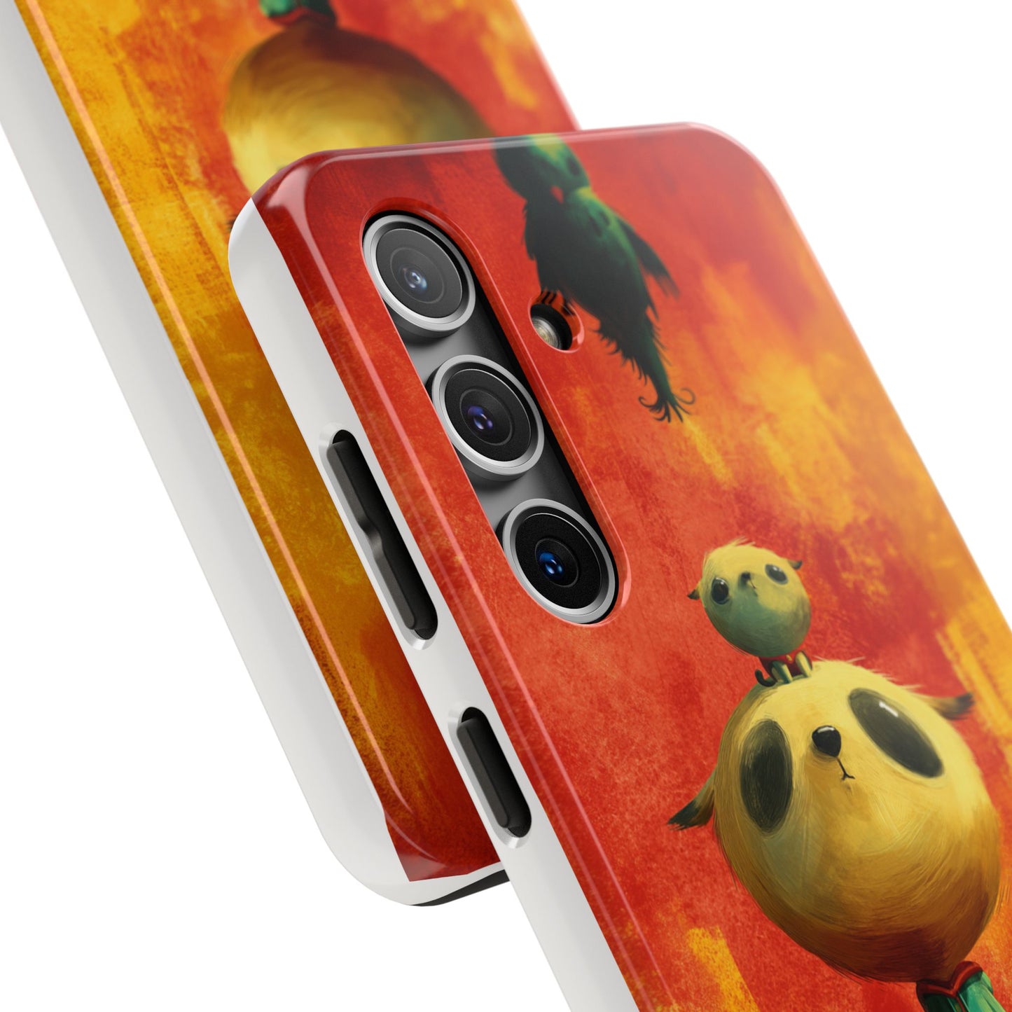 Whimsical Tough Phone Cases - Cute Animal Design for Trendy Protection
