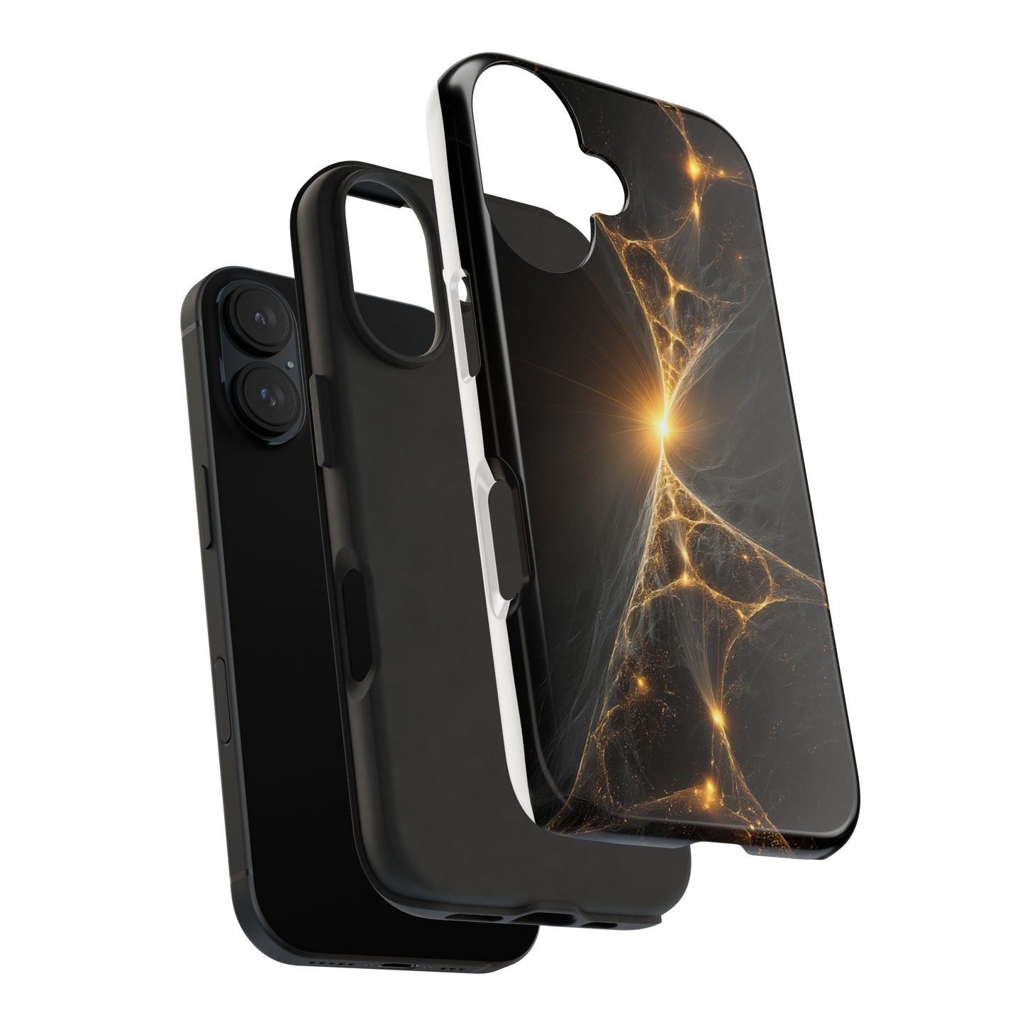 Cosmic Glow Tough Phone Case - Durable Protection with Stunning Galaxy Design