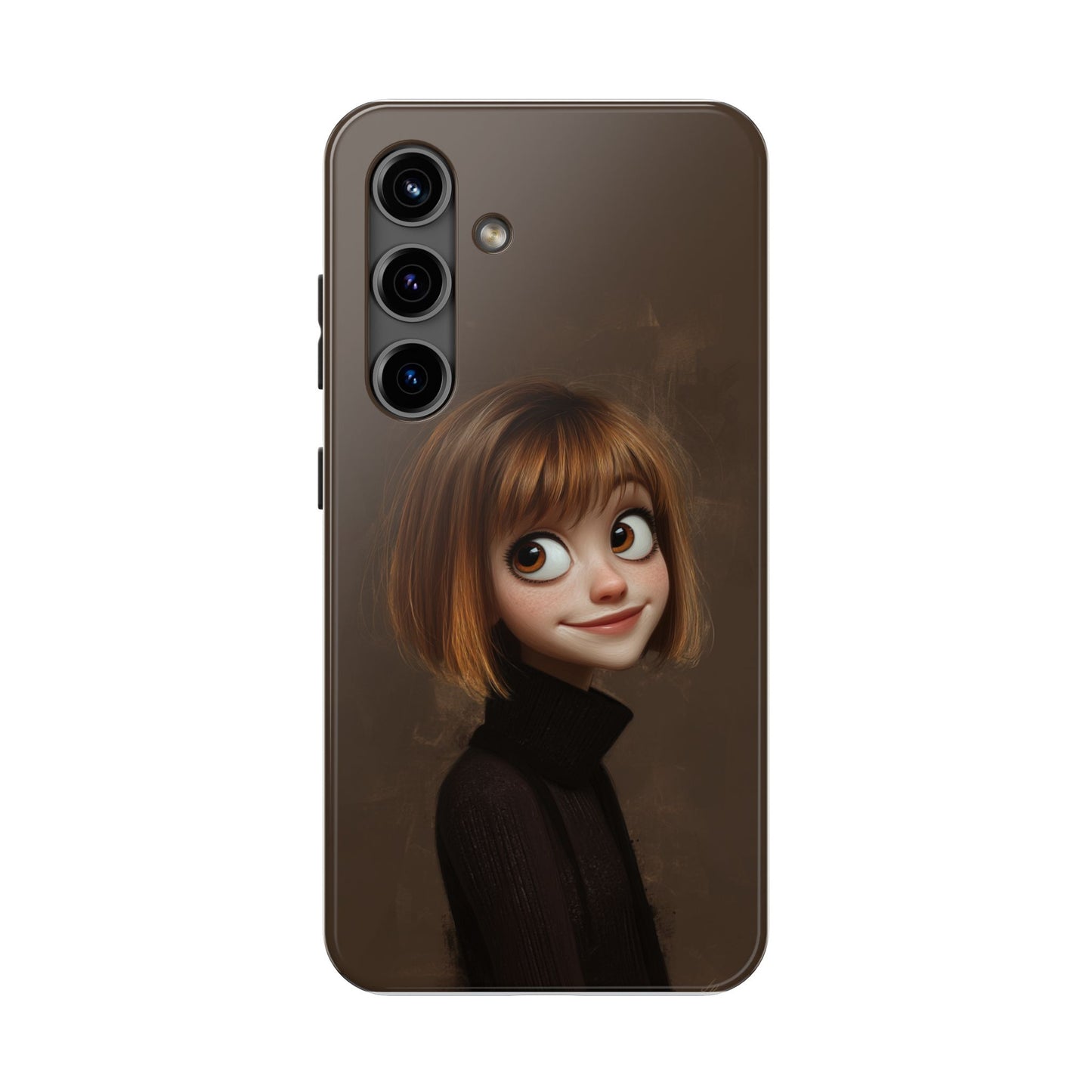Cute Cartoon Character Tough Phone Case - Durable & Stylish Protection
