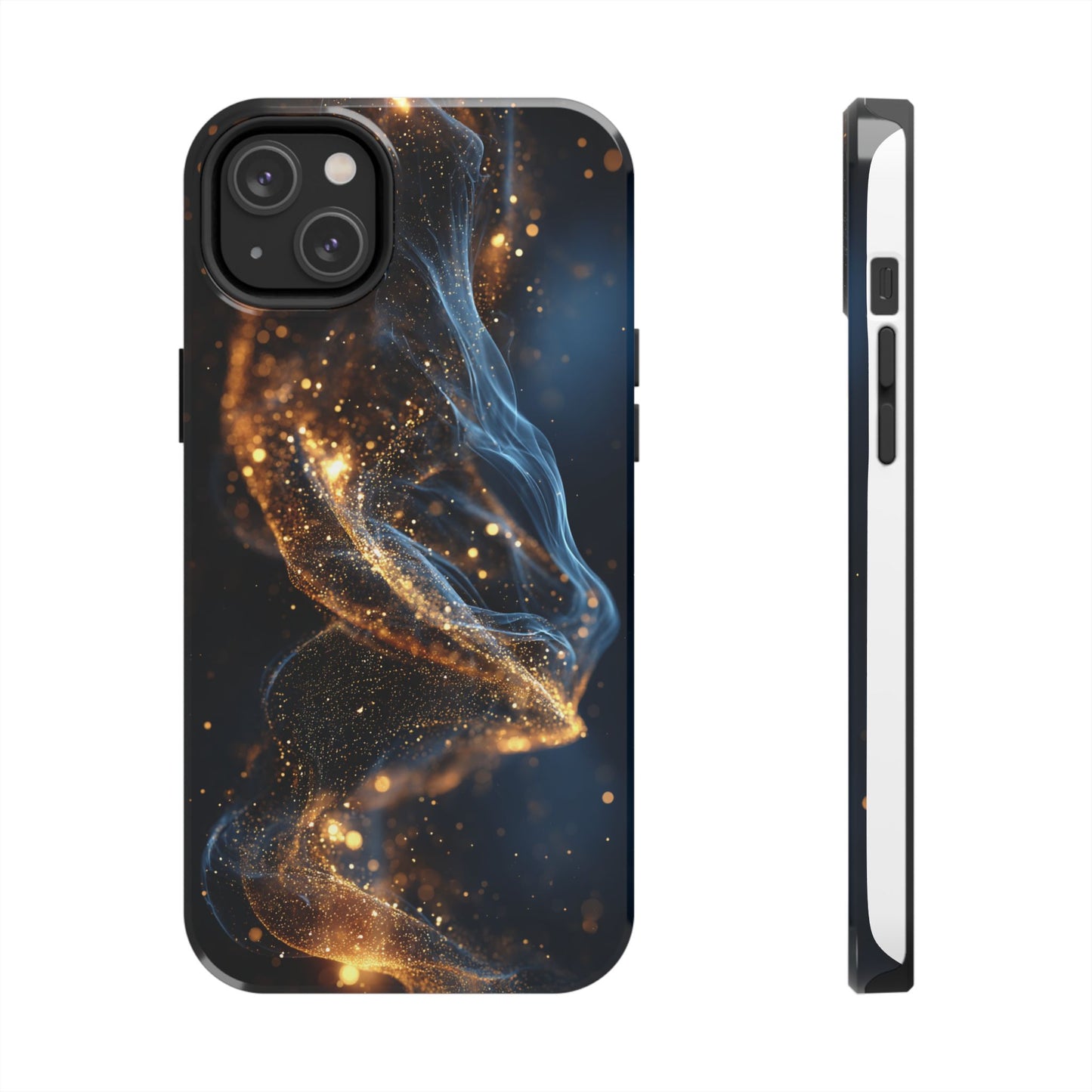 Elegant Gold Swirl Tough Phone Case – Durable & Stylish Protection for Your Device
