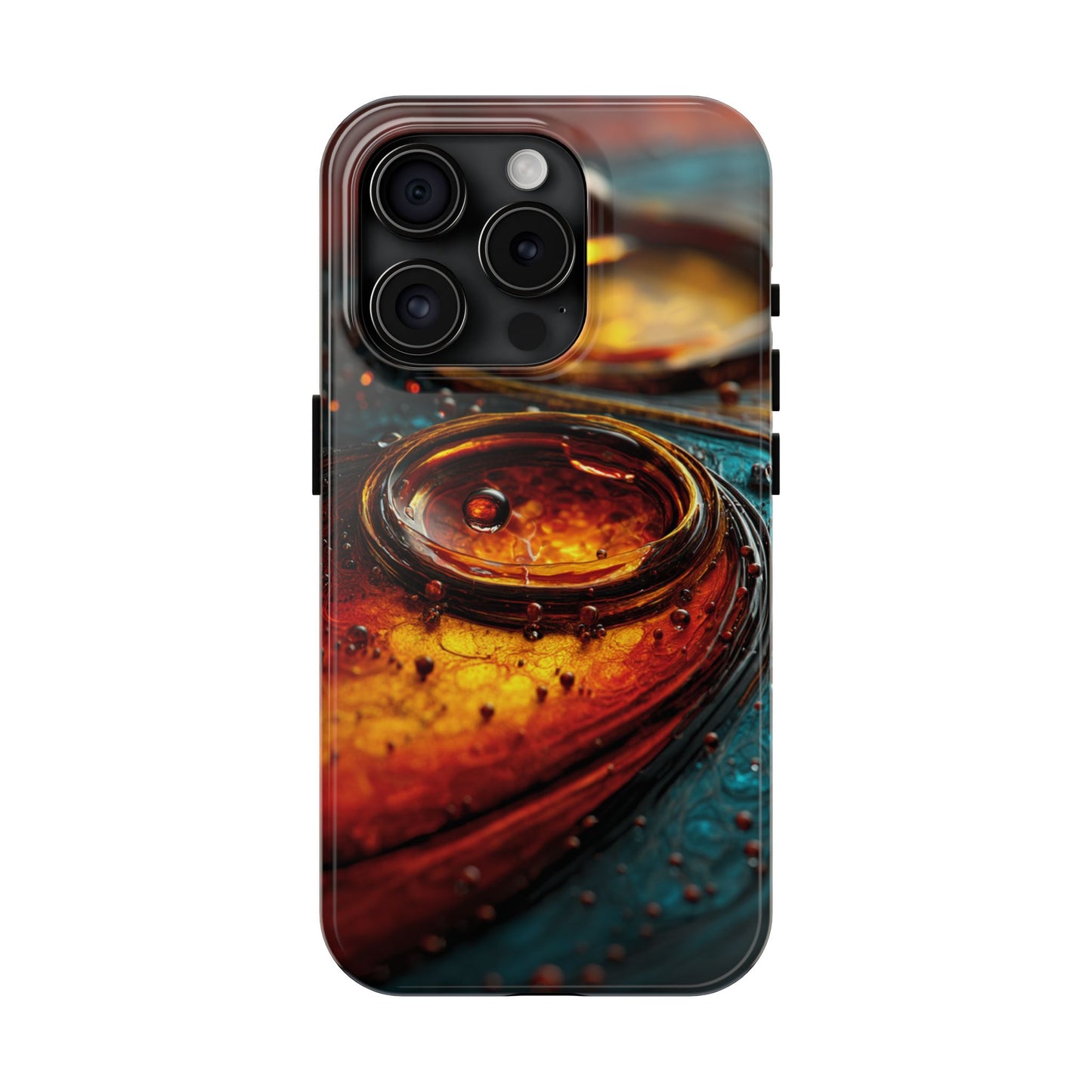 Artistic Tough Phone Case – Abstract Colorful Design for Unique Protection