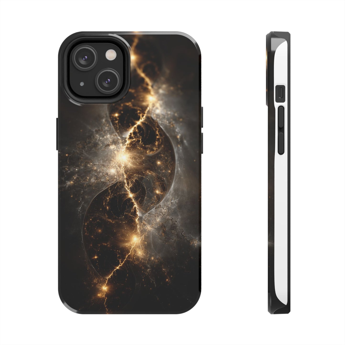 Galaxy-Inspired Tough Phone Case - Cosmic Protection for Your Device