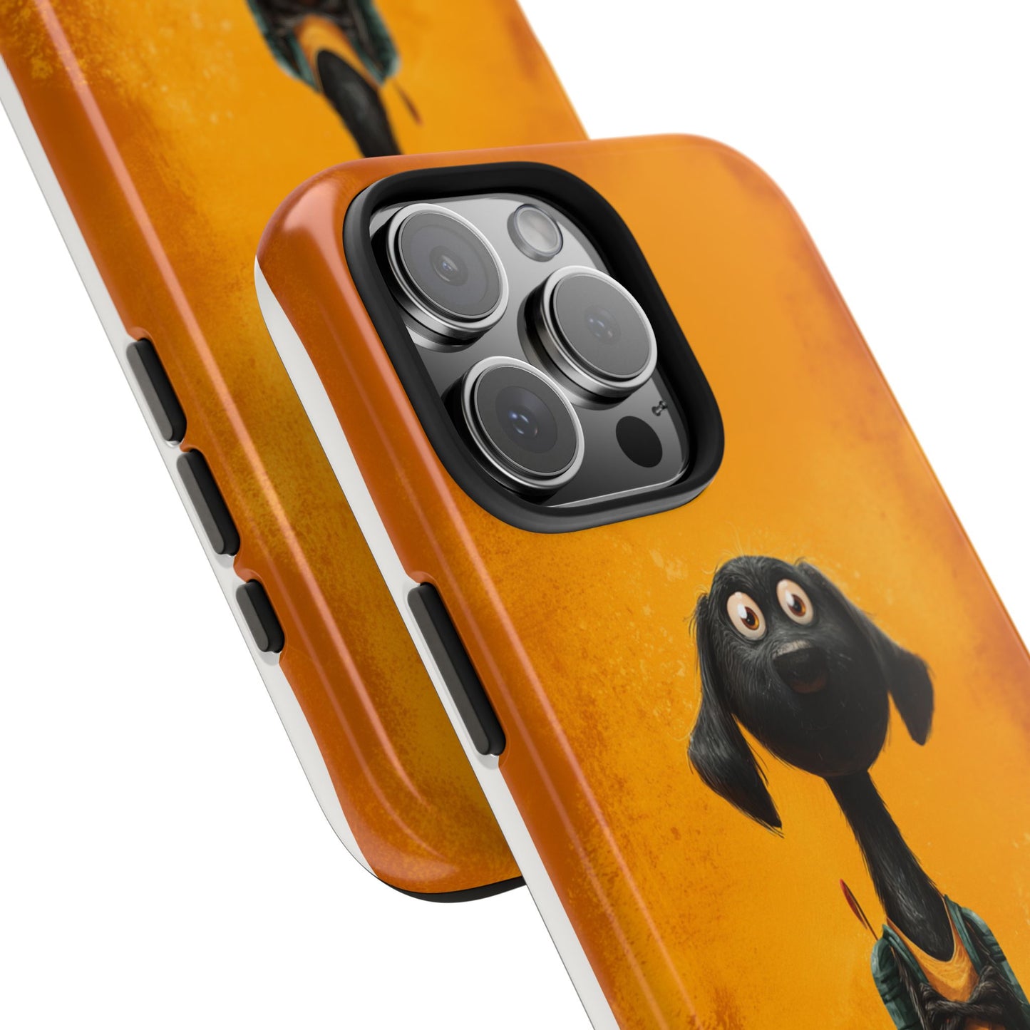 Cute Dog Art Tough Phone Case for Animal Lovers