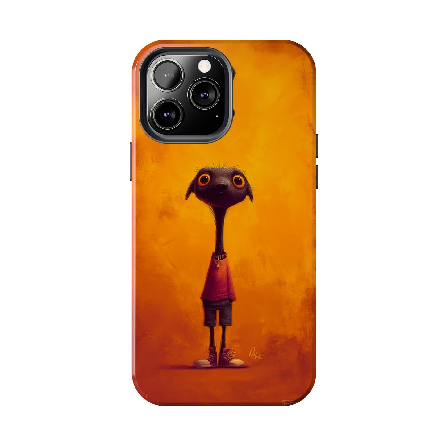 Whimsical Tough Phone Cases - Unique, Durable Design for Creative Minds