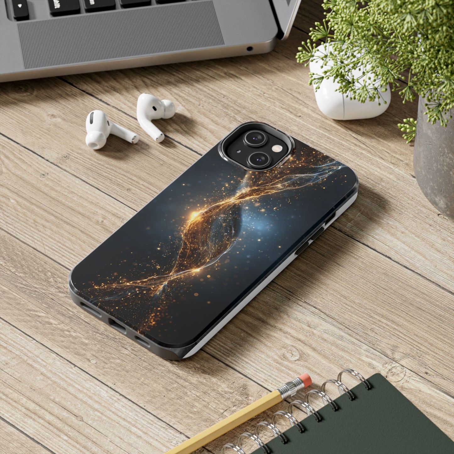 Galactic Glow Tough Phone Case - Shockproof & Stylish Phone Protection