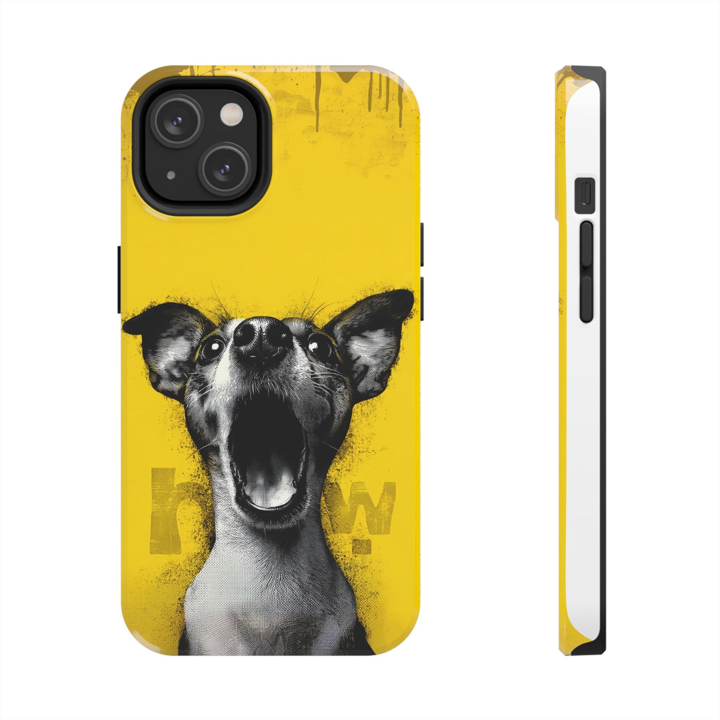 Vibrant Dog Lover Tough Phone Case – Durable Pet-Inspired Protection with Bold Design