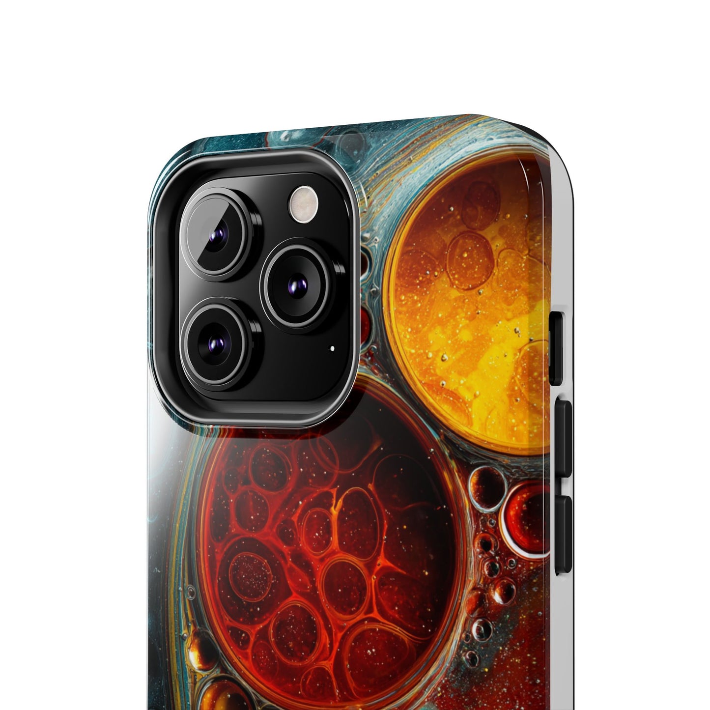 Vibrant Abstract Tough Phone Case - Durable Protection with Artistic Design
