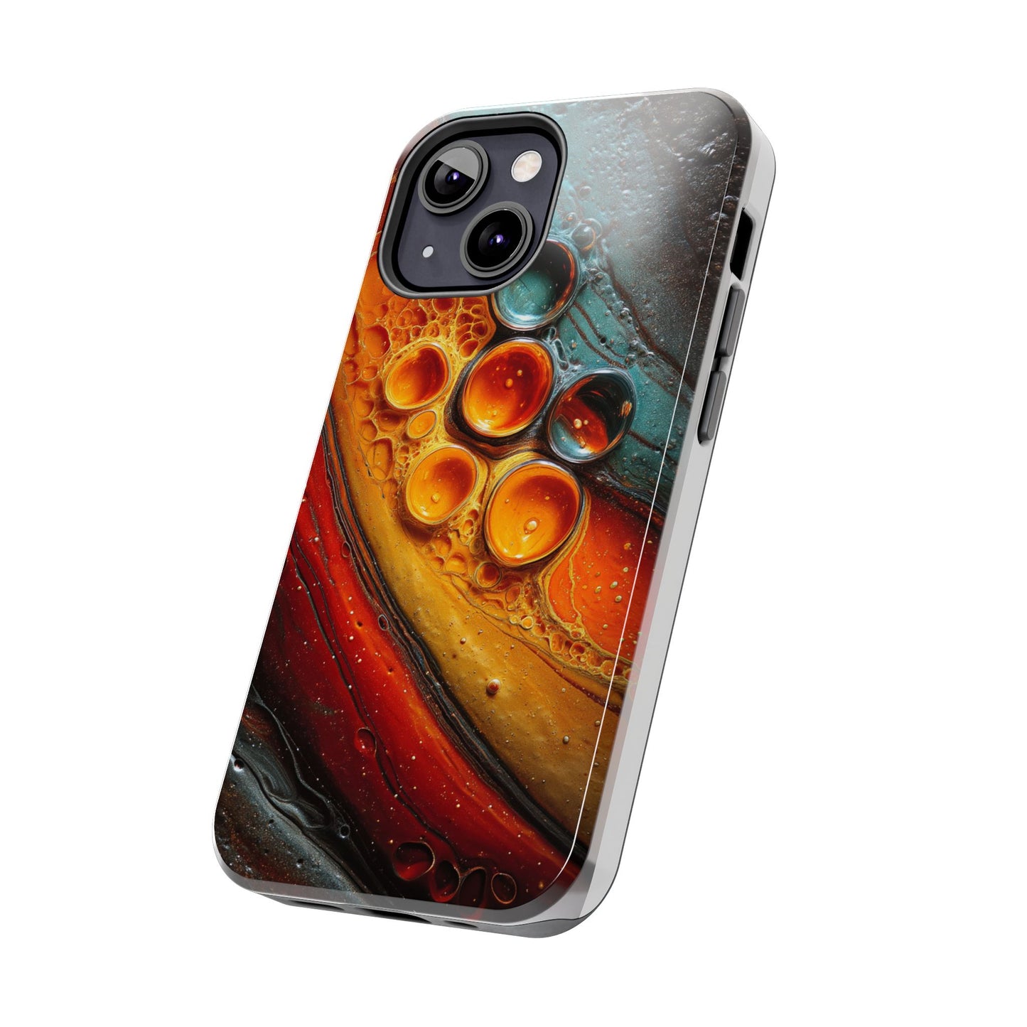 Artistic Tough Phone Case - Unique Abstract Design for Durable Protection