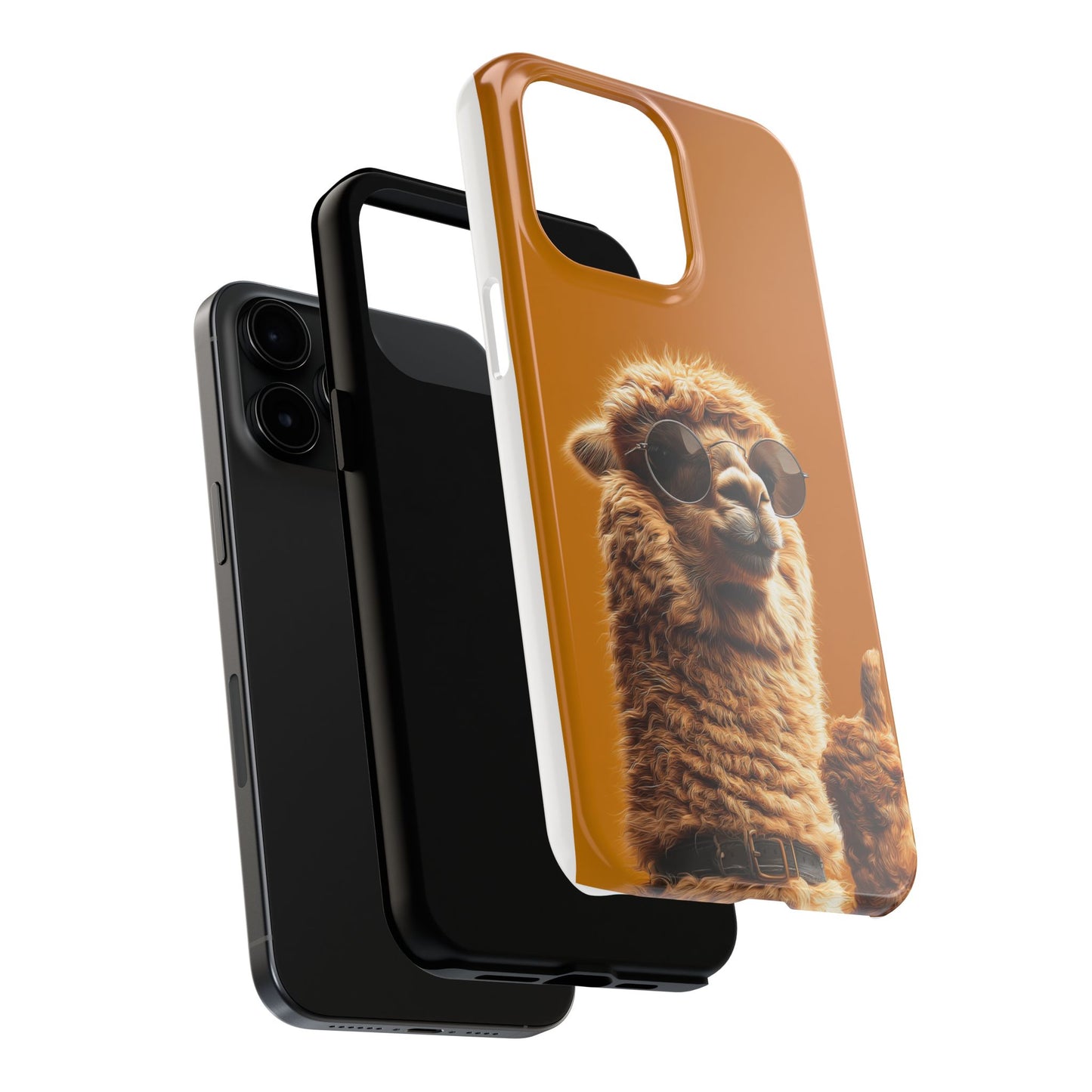 Funny Llama Tough Phone Case - Durable Protection with Cool Vibe