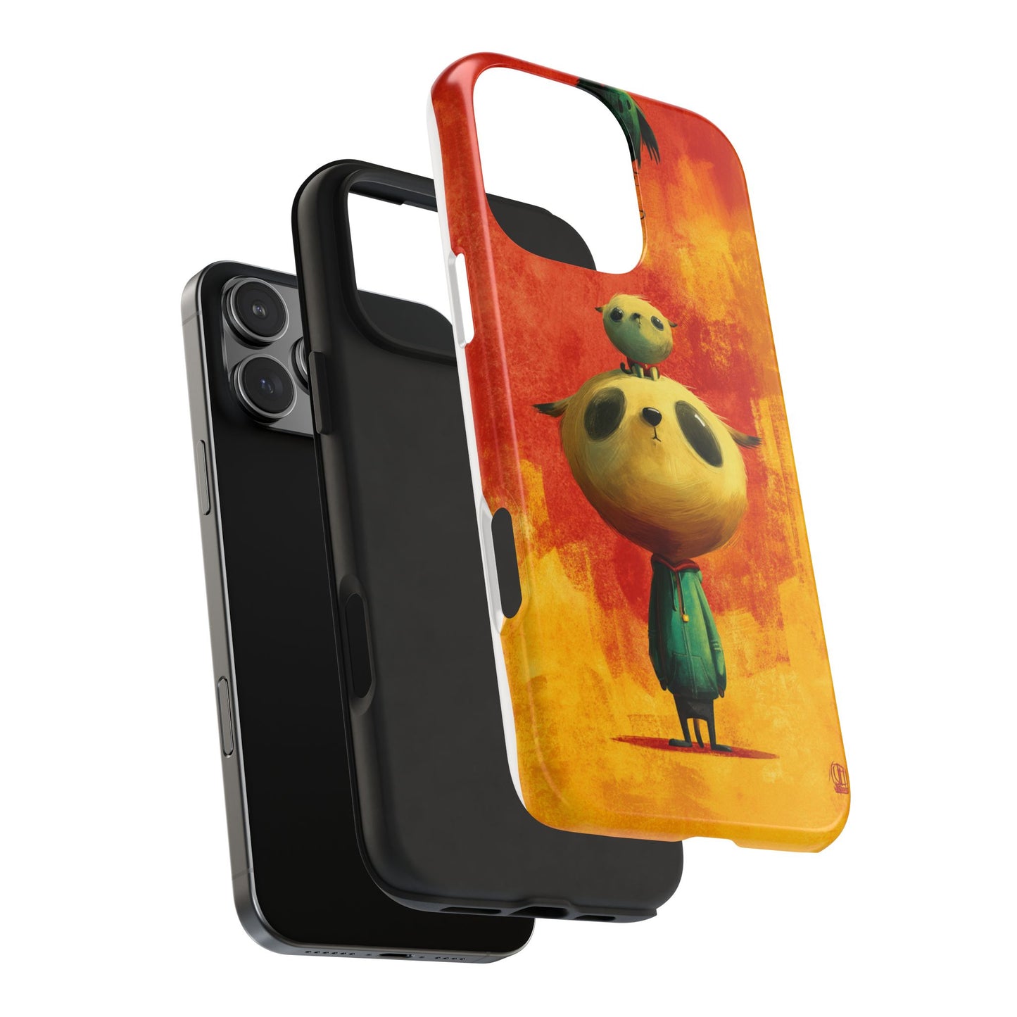 Whimsical Tough Phone Cases - Cute Animal Design for Trendy Protection