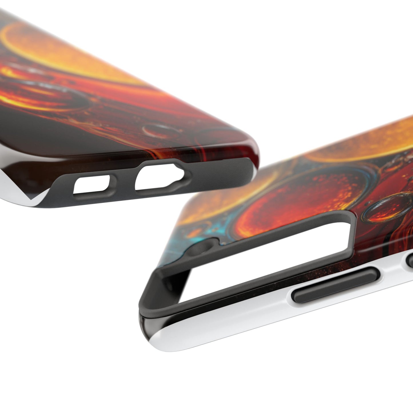 Vibrant Abstract Tough Phone Case - Protective Cover with Colorful Design