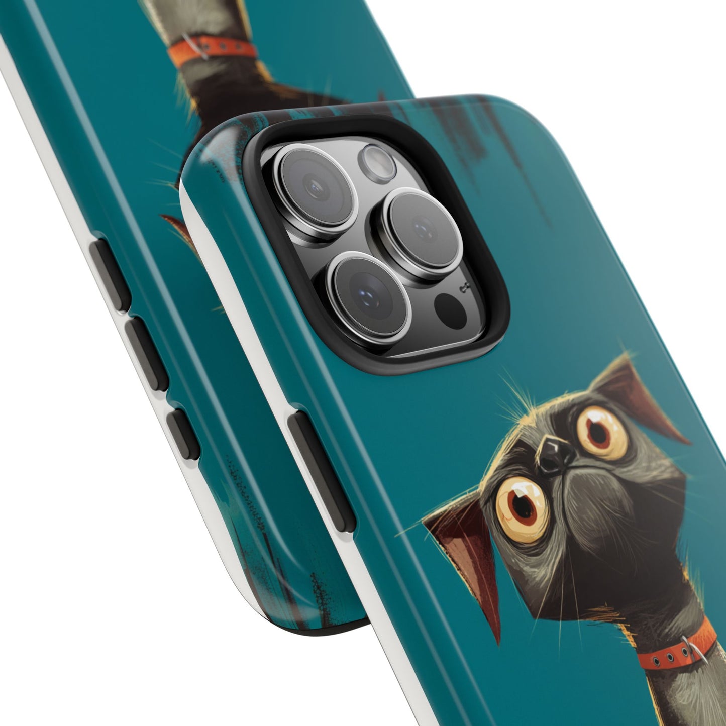 Cute Dog Tough Phone Case - Durable Protection for Pet Lovers